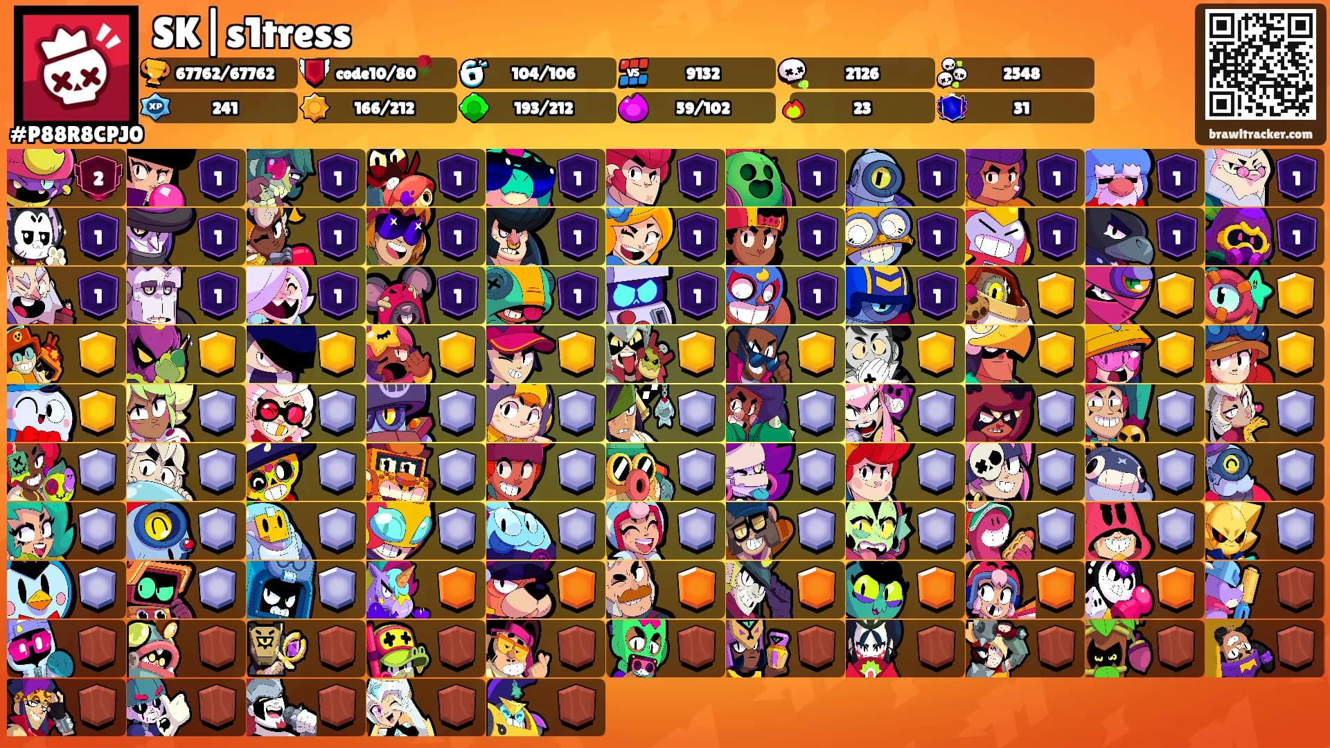SK|s1tress's Ranks