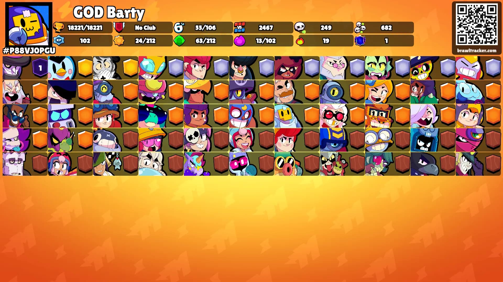 ⚡GOD Barty⚡'s Ranks