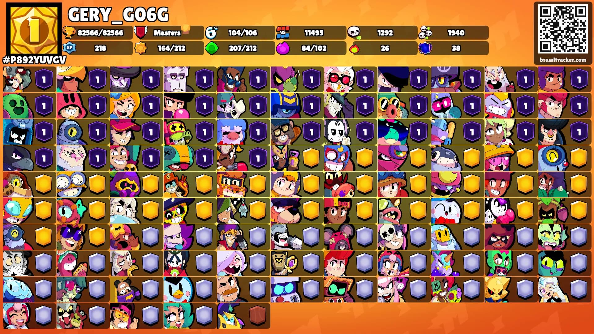 GERY_G06G's Ranks