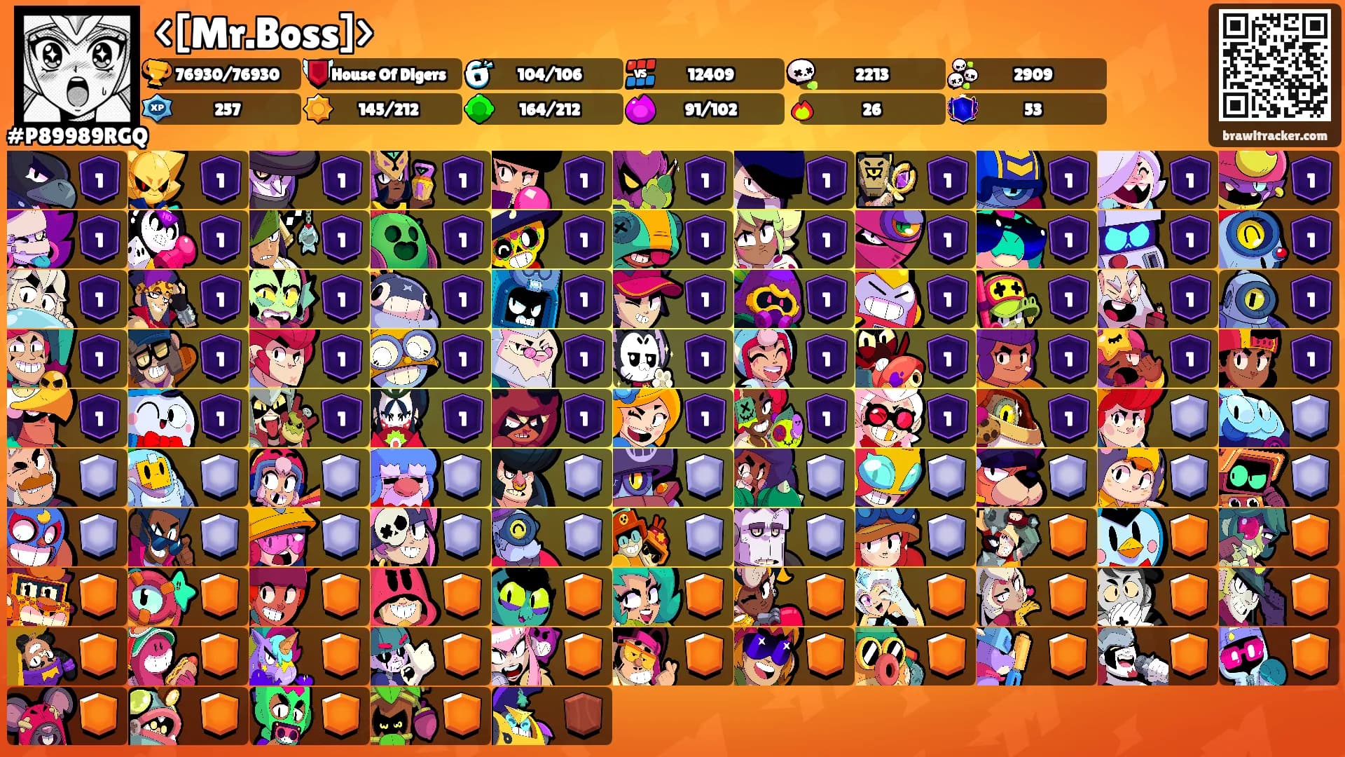 <[Mr.Boss]>'s Ranks