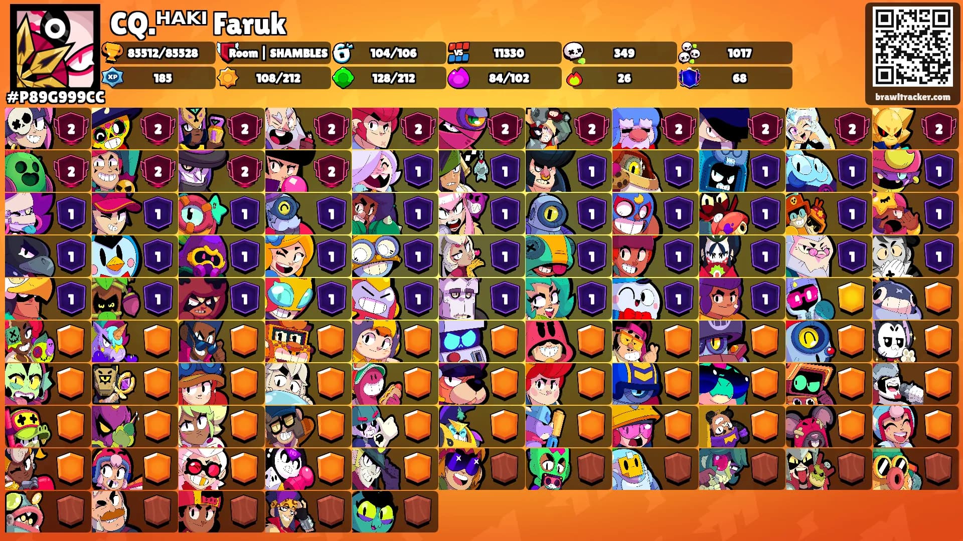 CQ.ᴴᴬᴷᴵ Faruk's Ranks