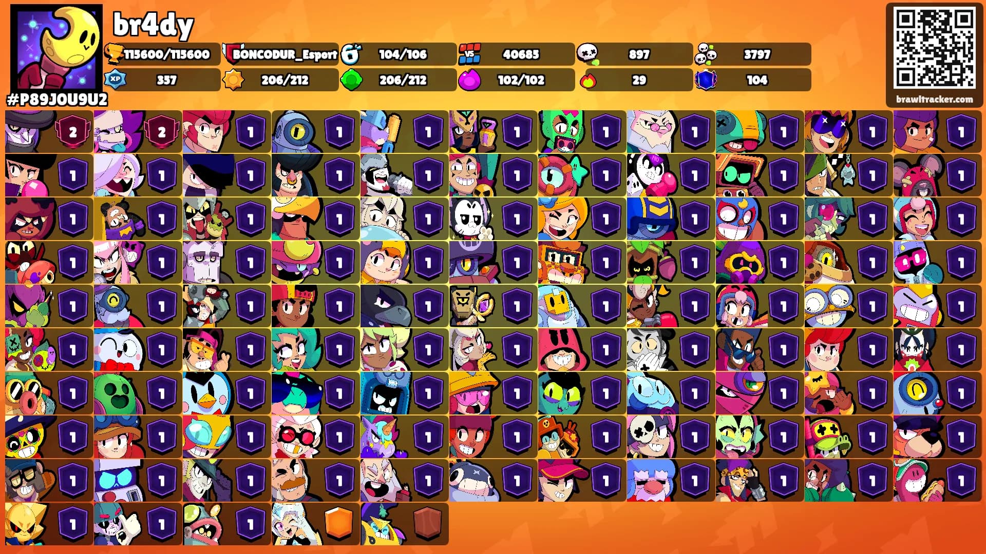br4dy's Ranks