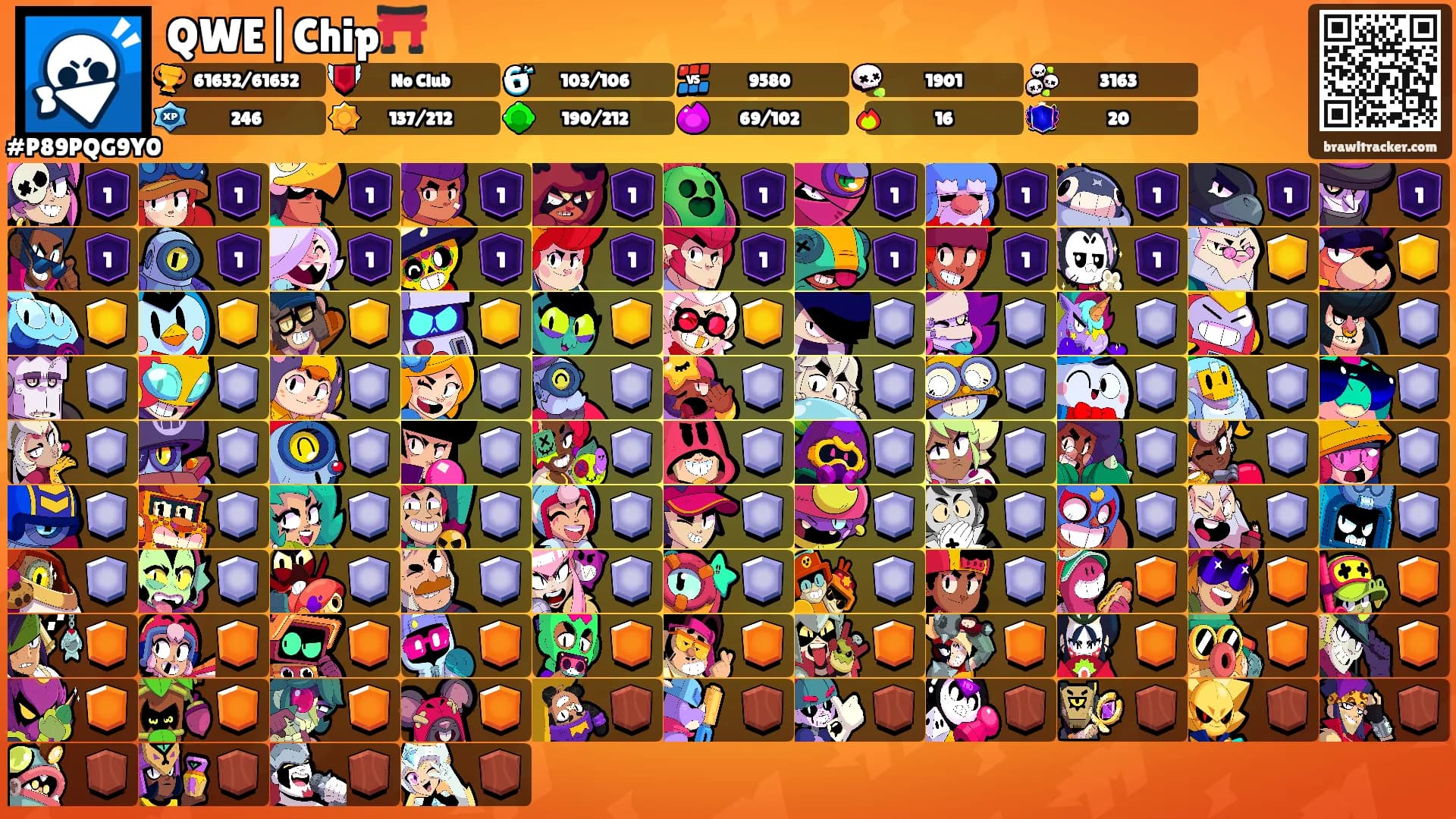 QWE|Chip⛩️'s Ranks