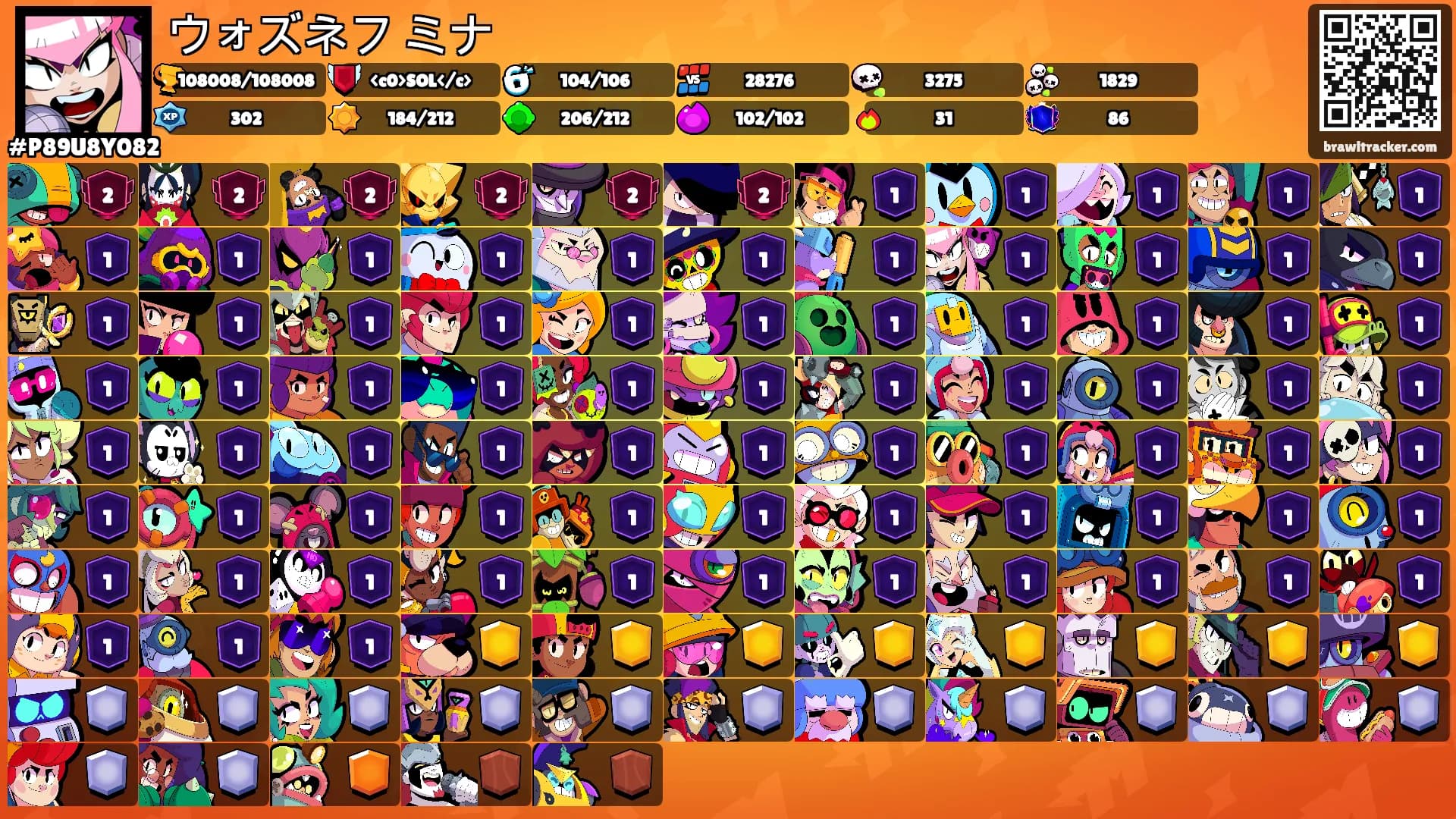 ウォズネフ ミナ's Ranks