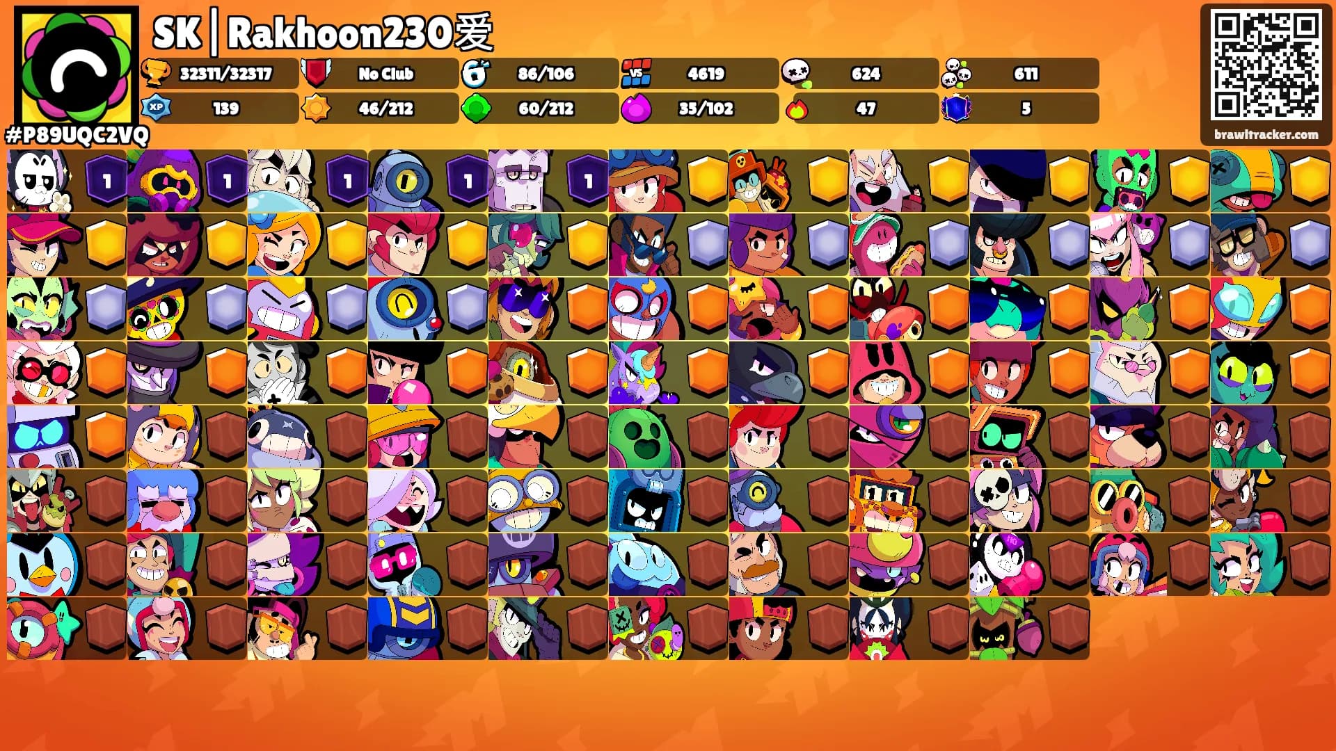 SK|Rakhoon230爱's Ranks