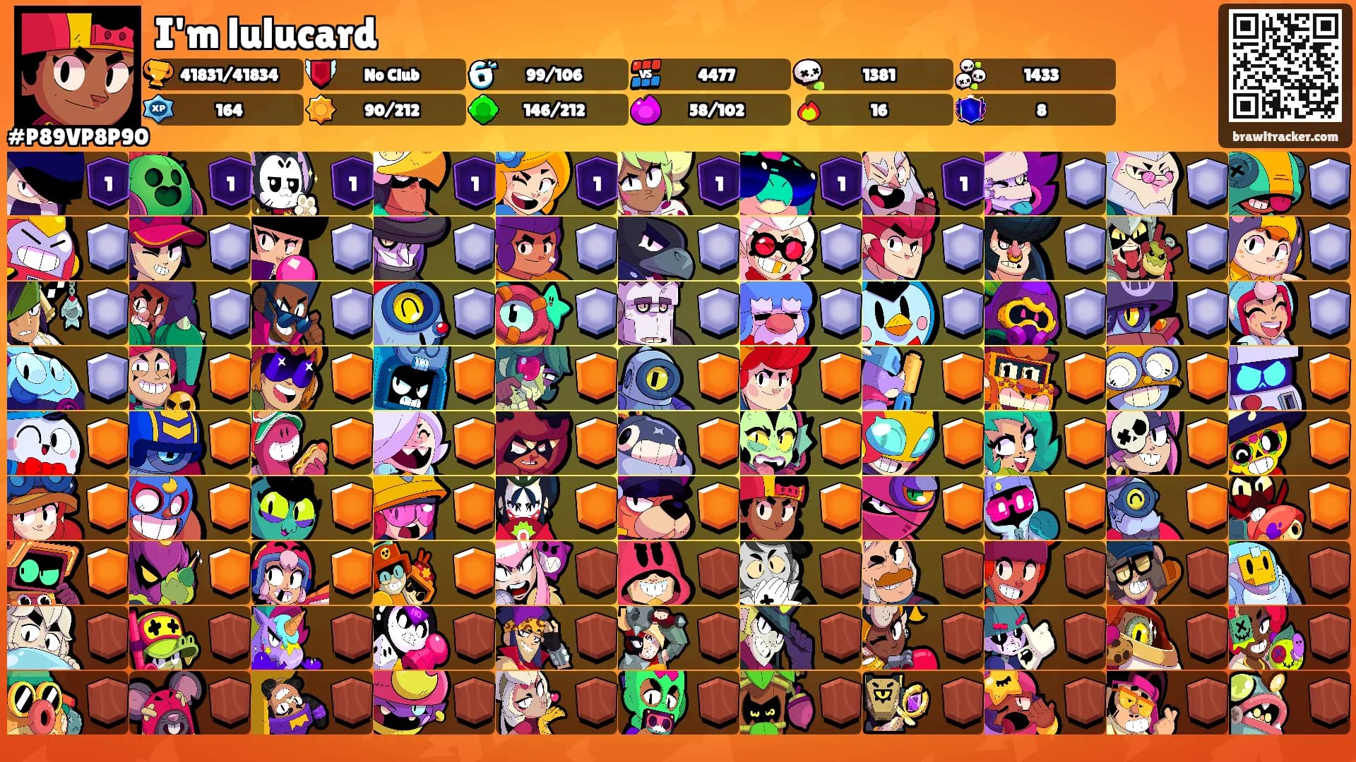 I'm lulucard's Ranks