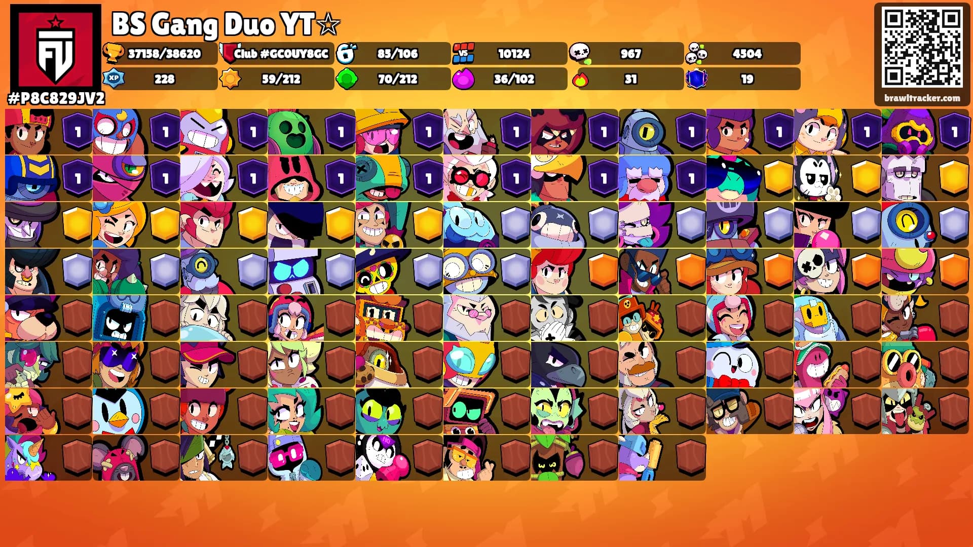 BS Gang Duo YT☆'s Ranks