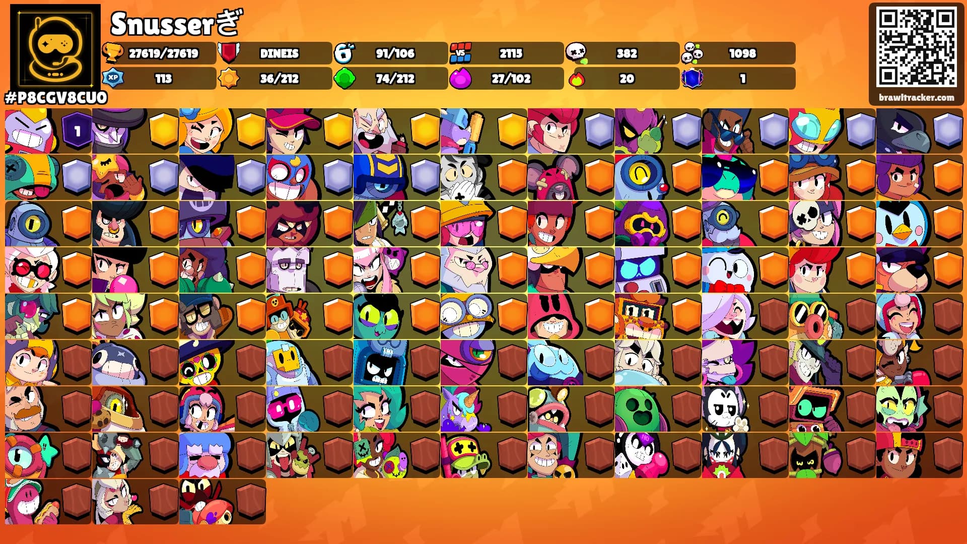 Snusserぎ's Ranks