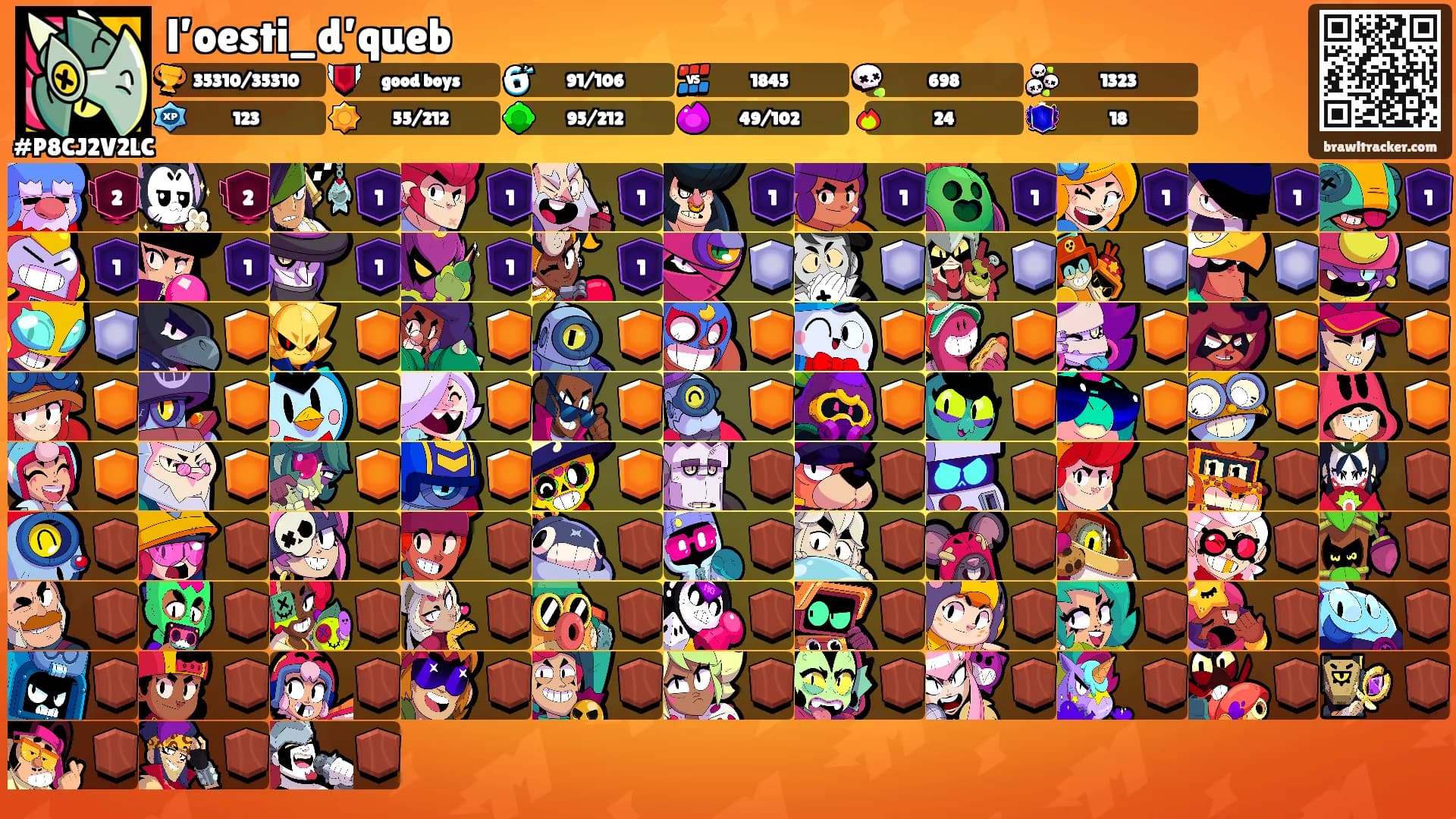 l’oesti_d’queb's Ranks