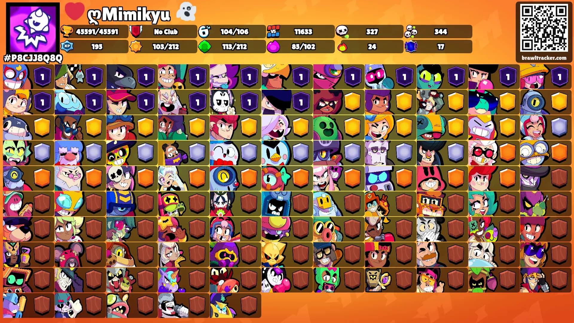 ❤️ ღMimikyuᰔᩚ👻's Ranks