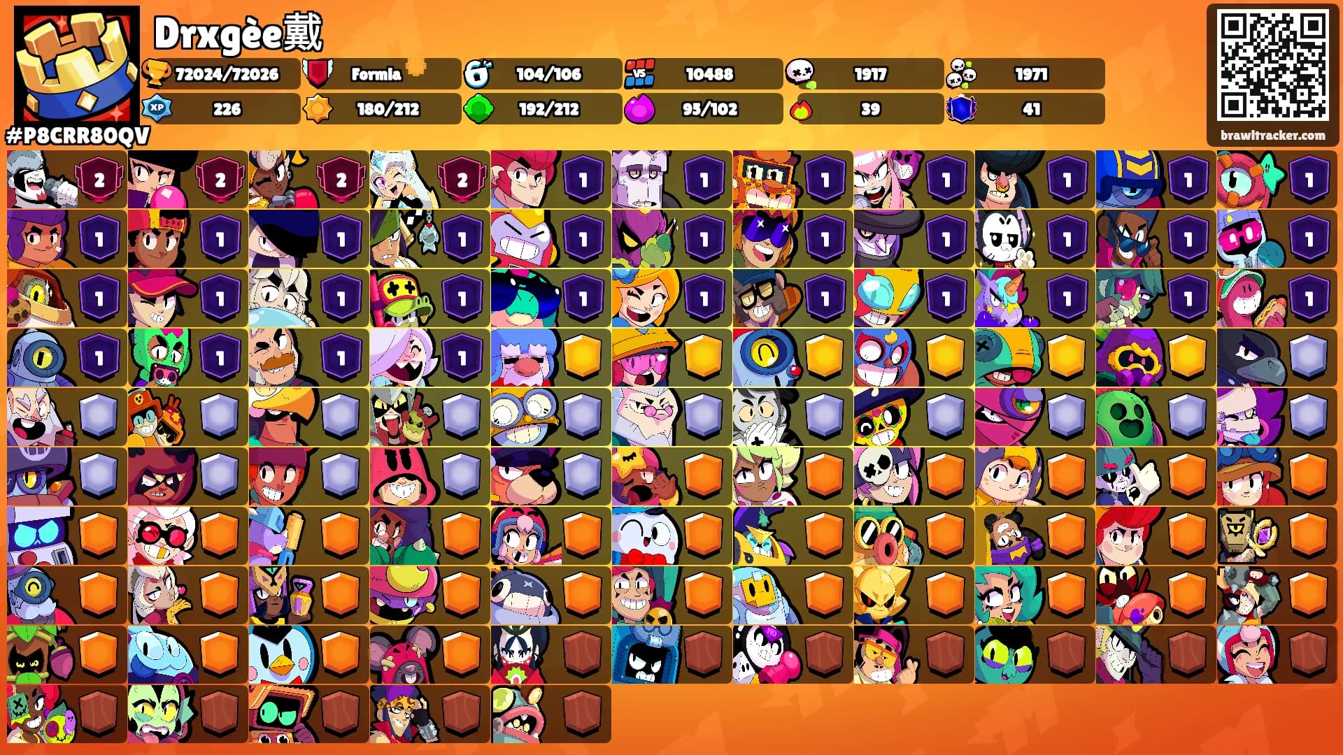 Drxgèe戴's Ranks