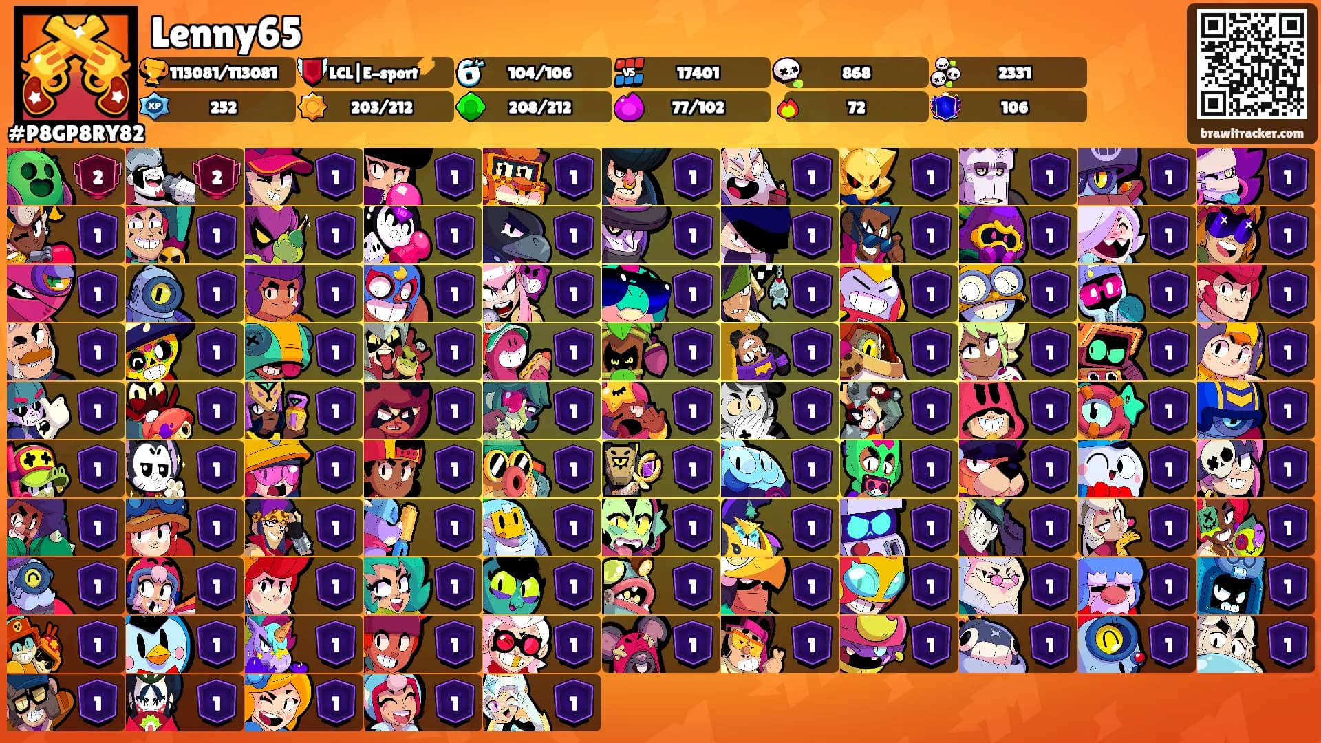 Lenny65's Ranks