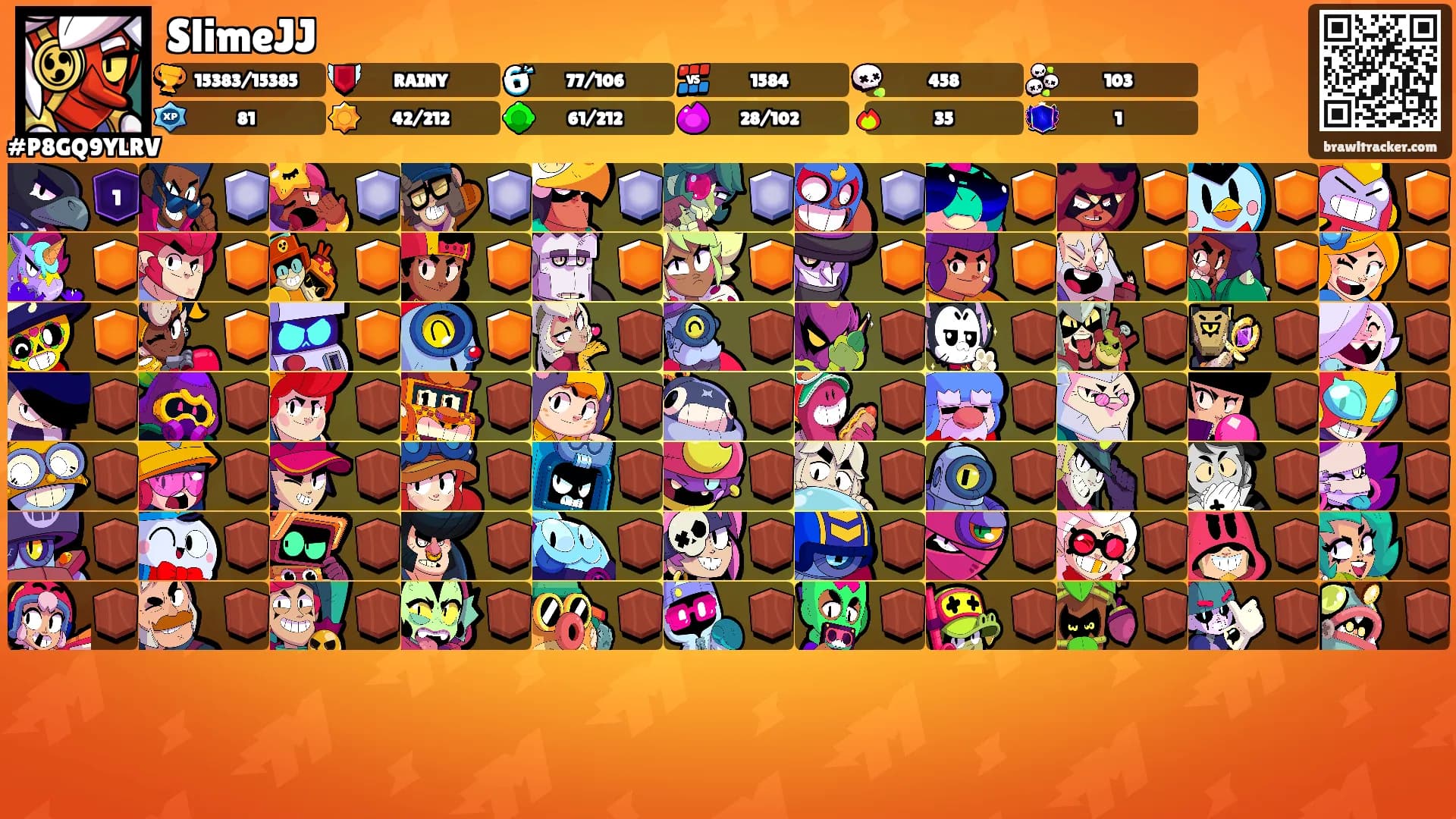 SlimeJJ's Ranks