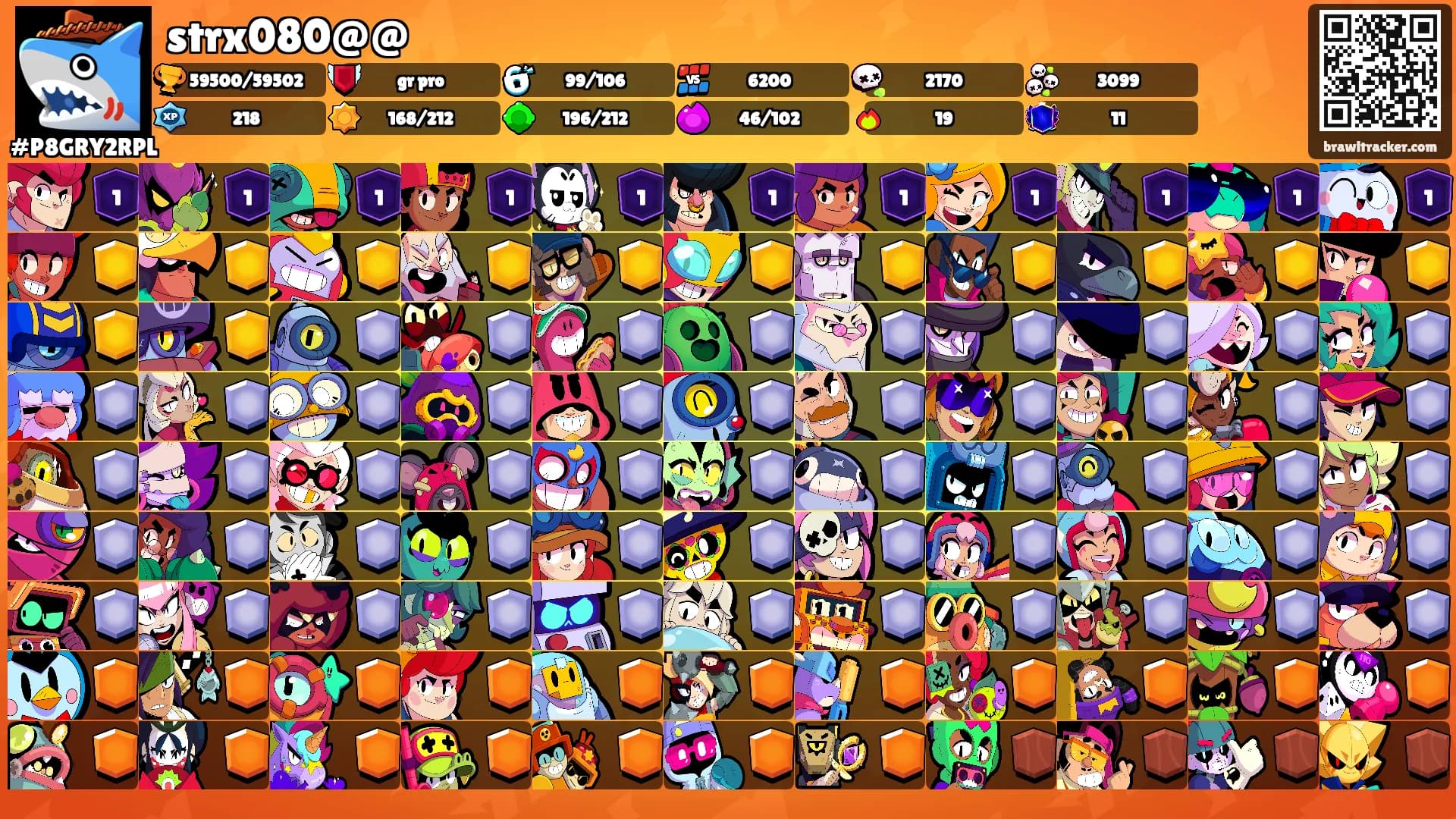 strx080@@'s Ranks