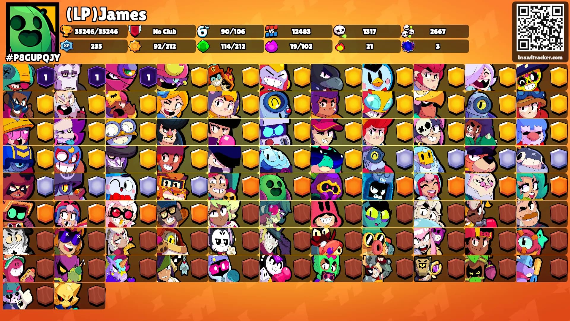 (LP)James's Ranks