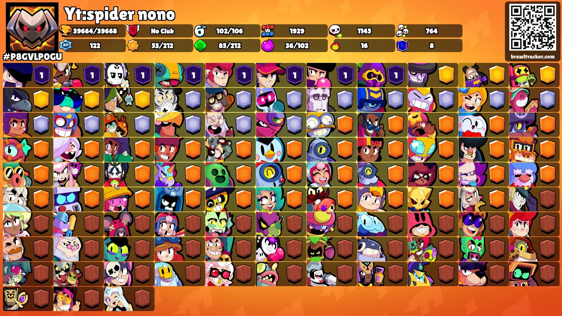 Yt:spider nono's Ranks