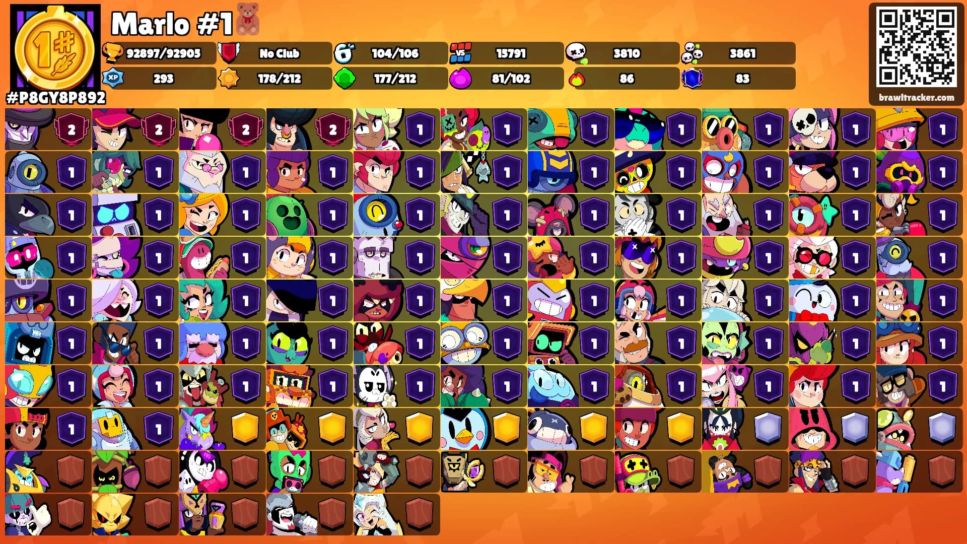 Marlo #1🧸's Ranks
