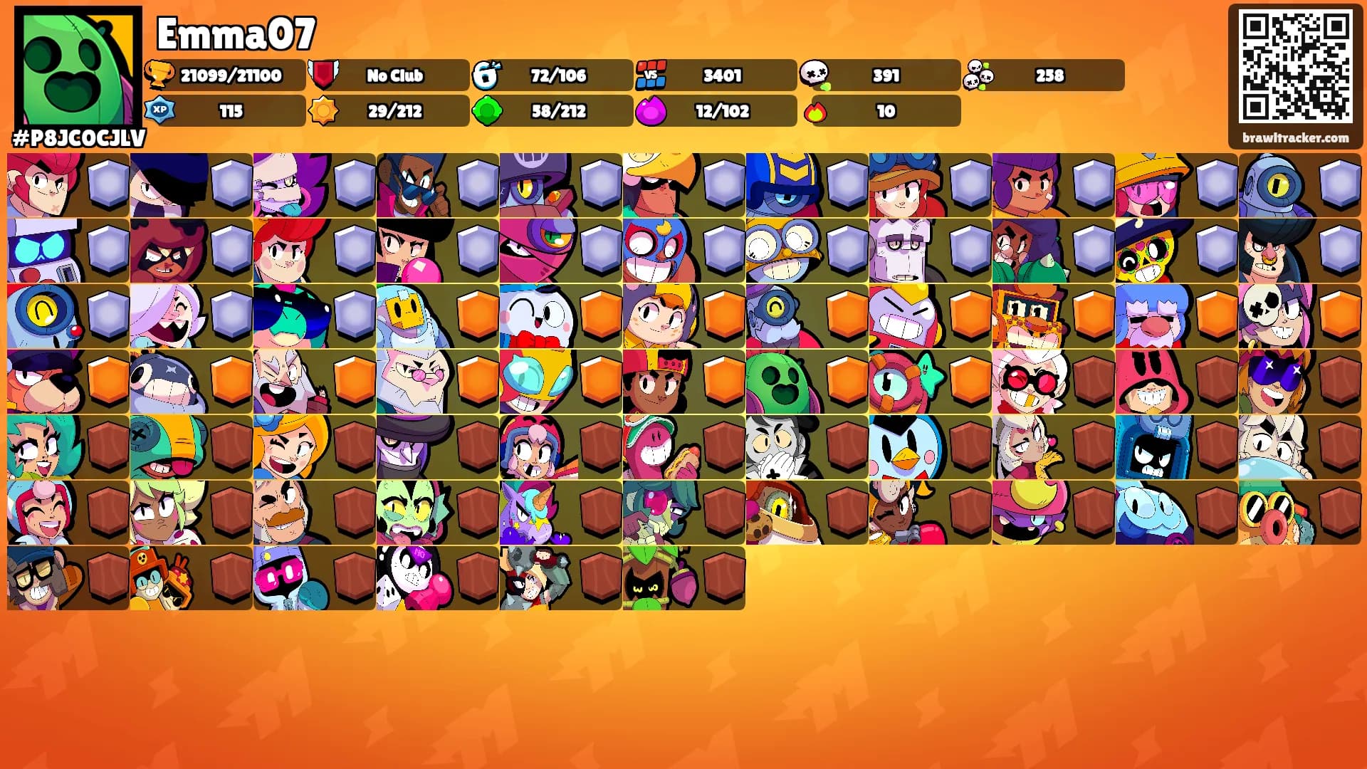 Emma07's Ranks