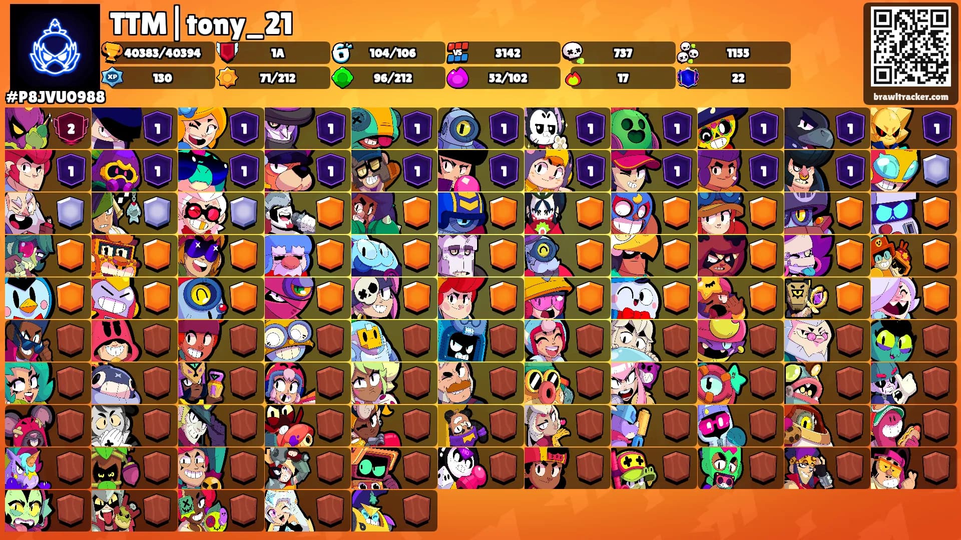 TTM|tony_21's Ranks