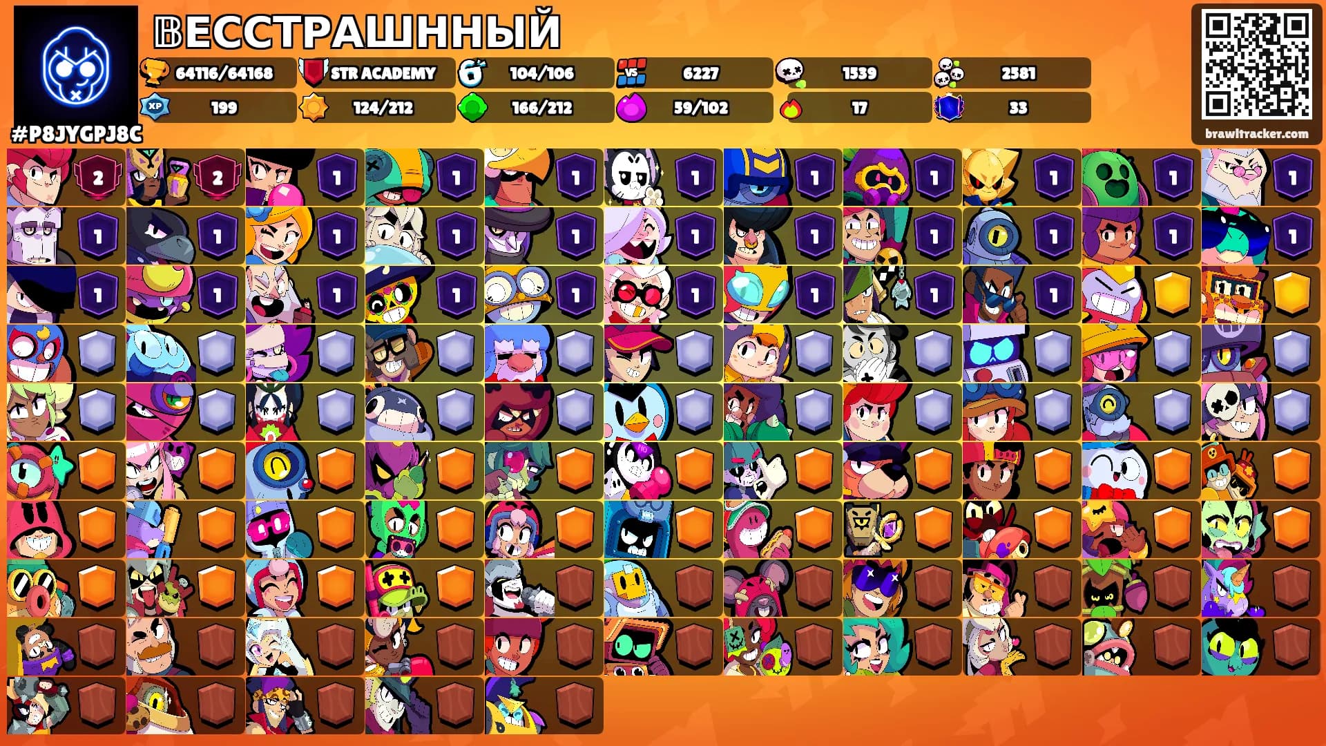 𝔹ЕССТРАШННЫЙ's Ranks