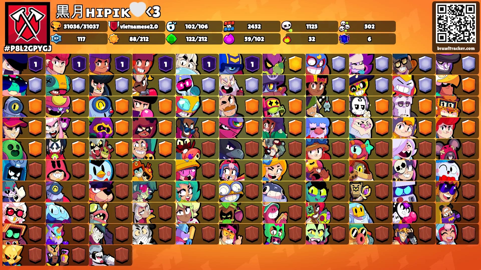 黒月ʜɪᴘɪᴋ🤍<3's Ranks