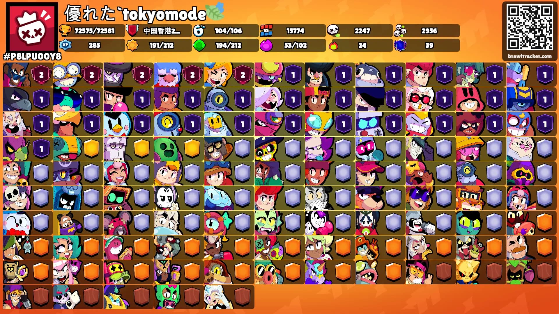 優れた`tokyomode🍃's Ranks