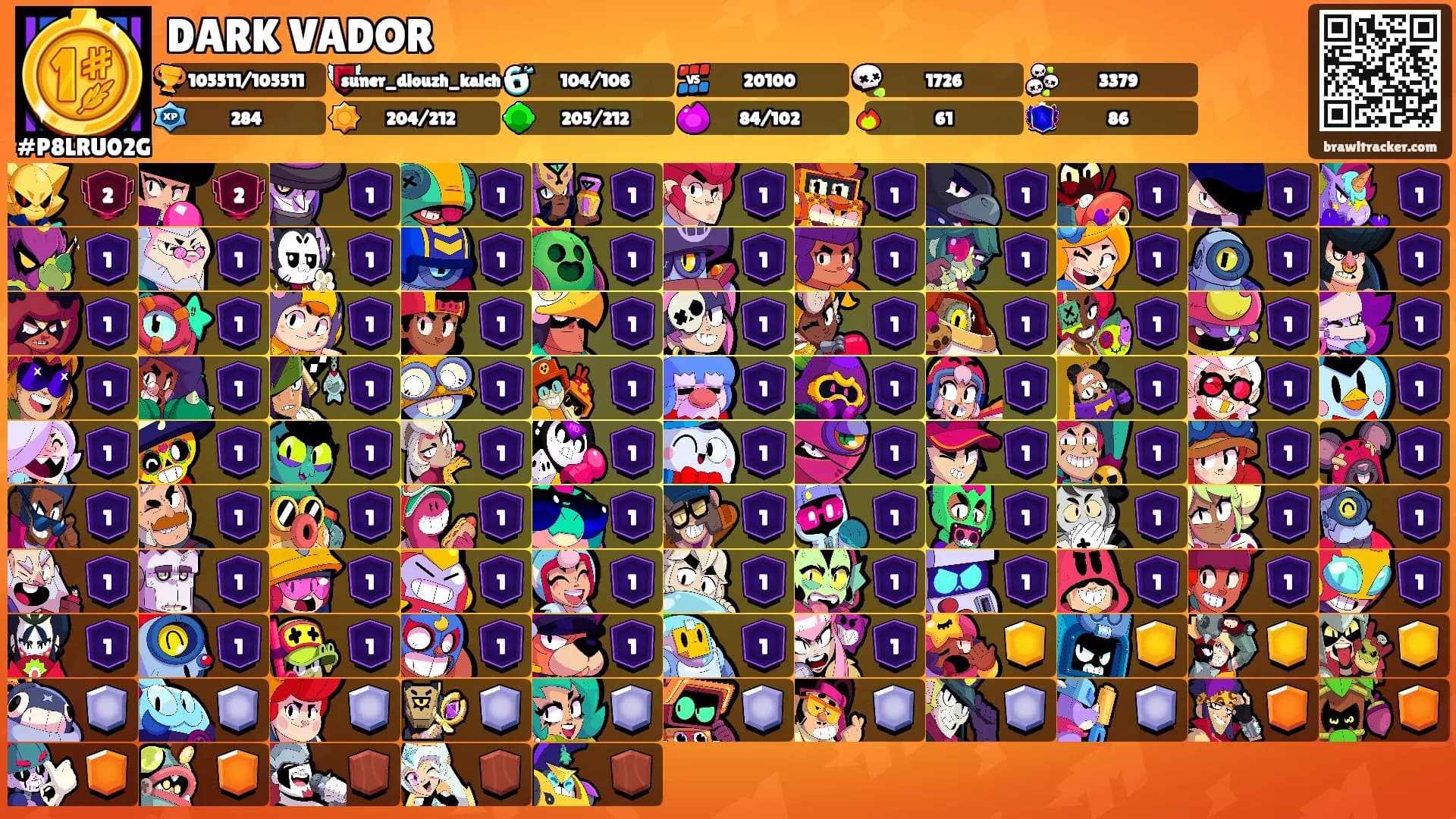 DARK VADOR's Ranks