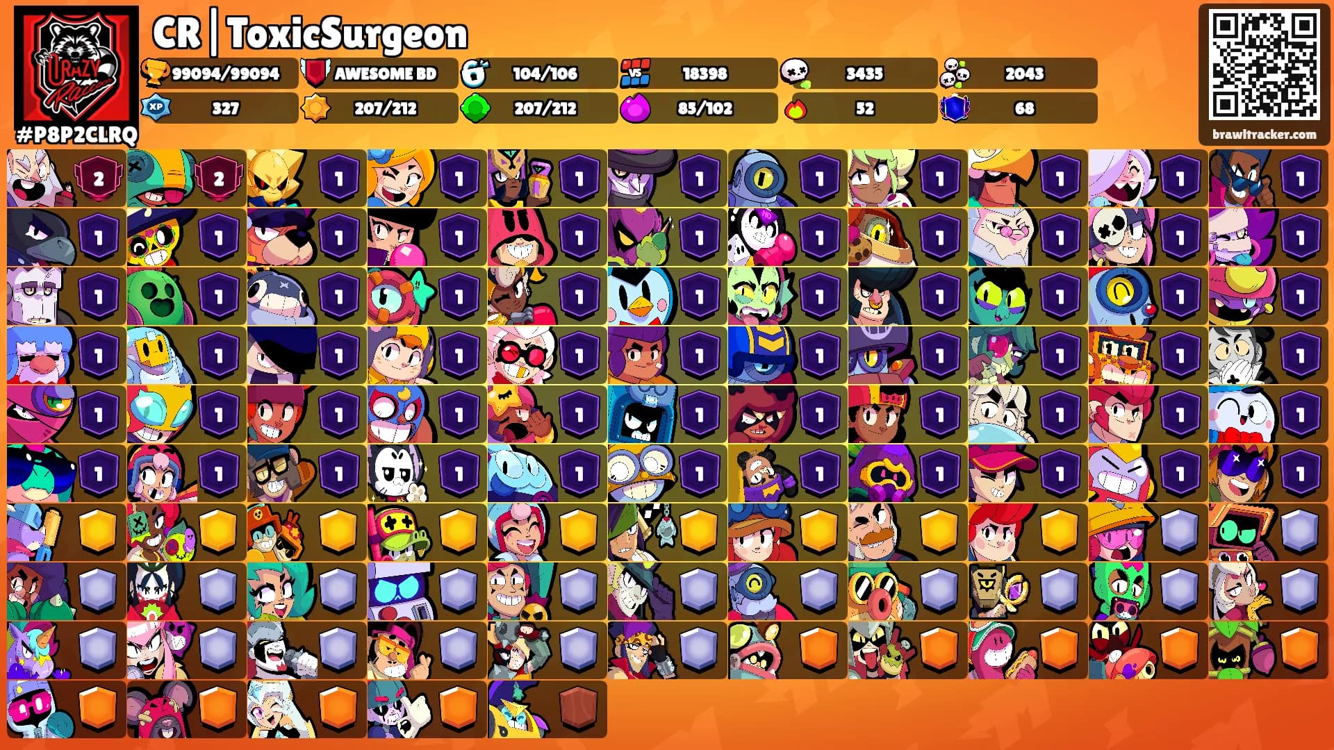 CR|ToxicSurgeon's Ranks