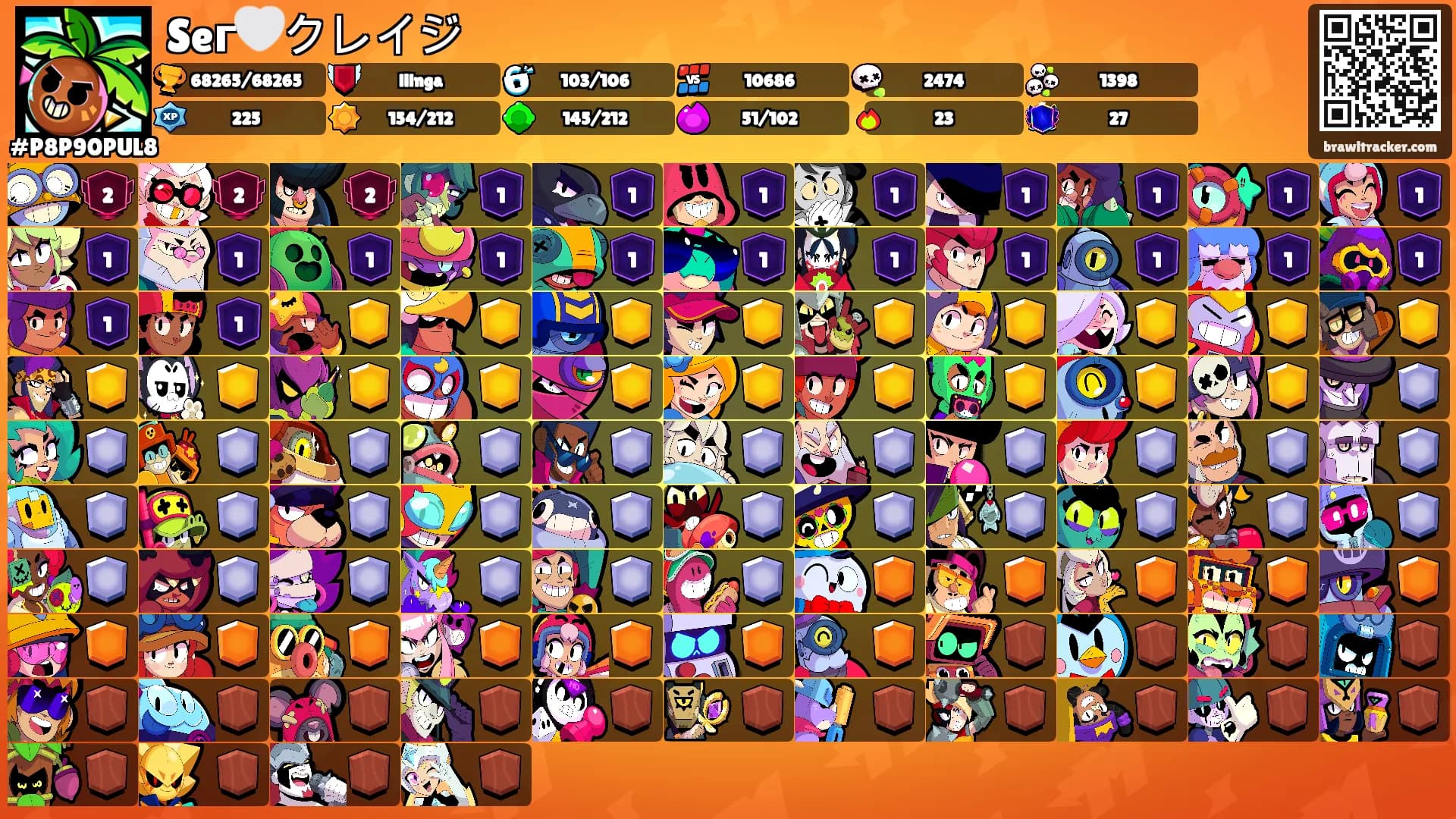 Seг🤍クレイジ's Ranks
