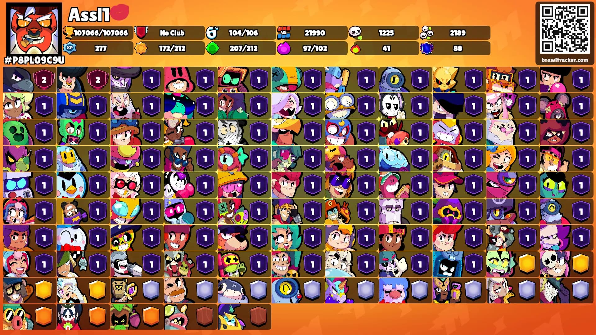 Assl1💋's Ranks