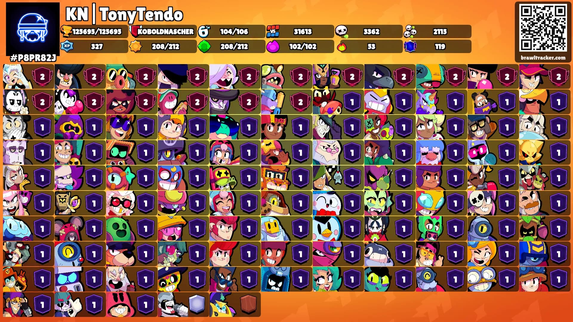 KN|TonyTendo's Ranks