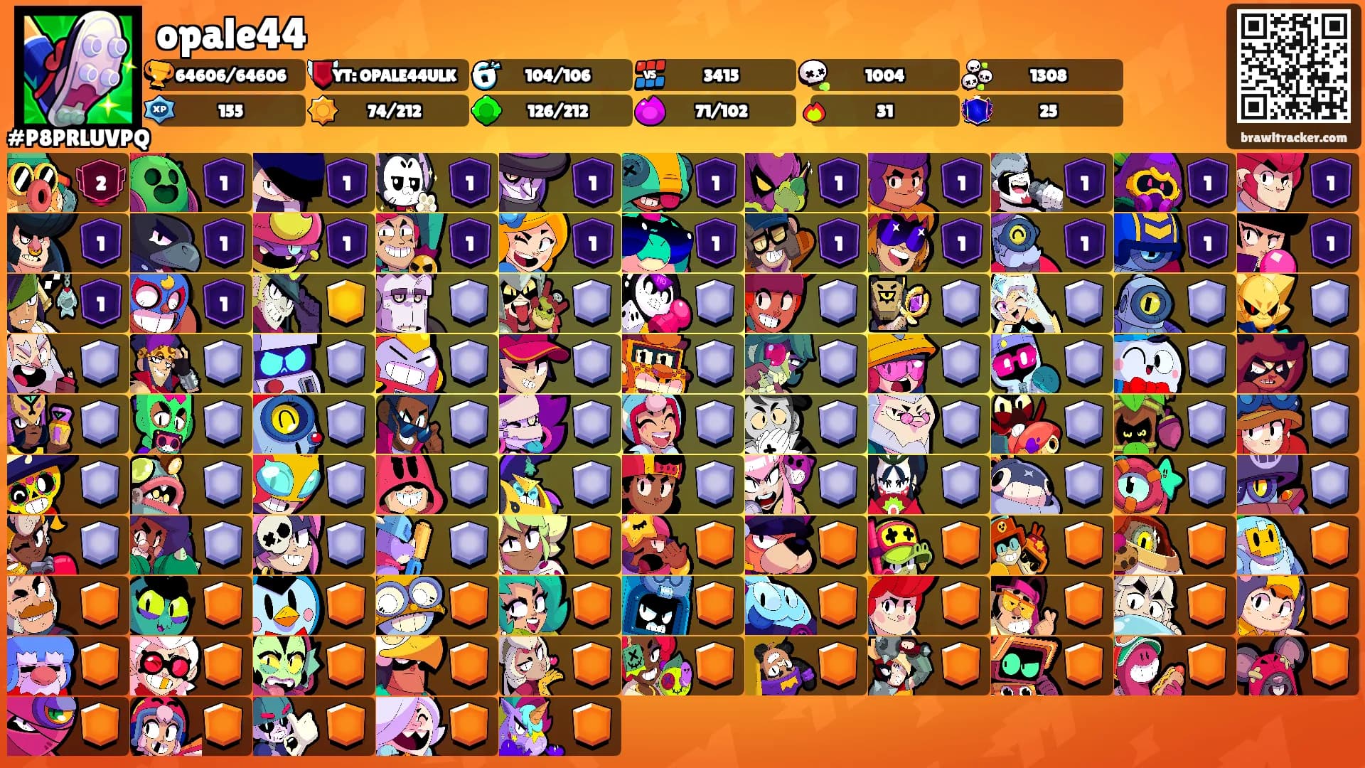 opale44's Ranks