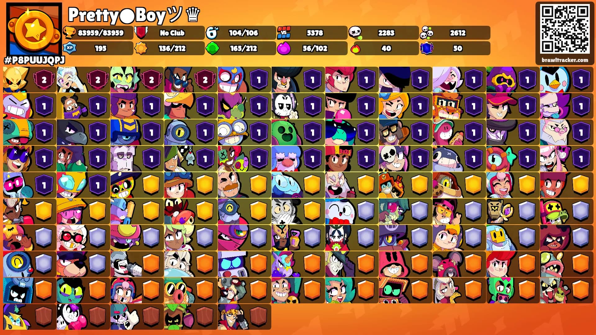 Pretty●Boyツ♛'s Ranks