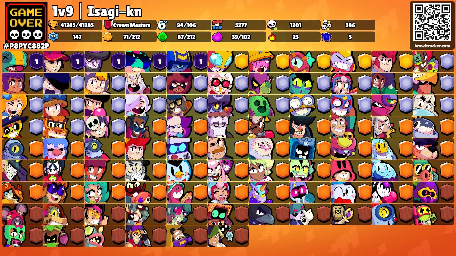 1v9 | Isagi-kn's Ranks