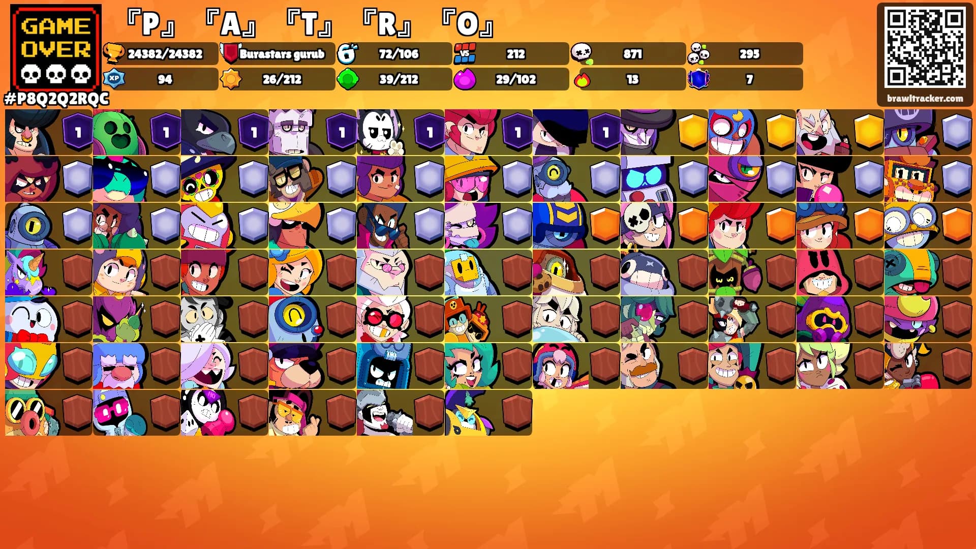 『P』『A』『T』『R』『O』's Ranks