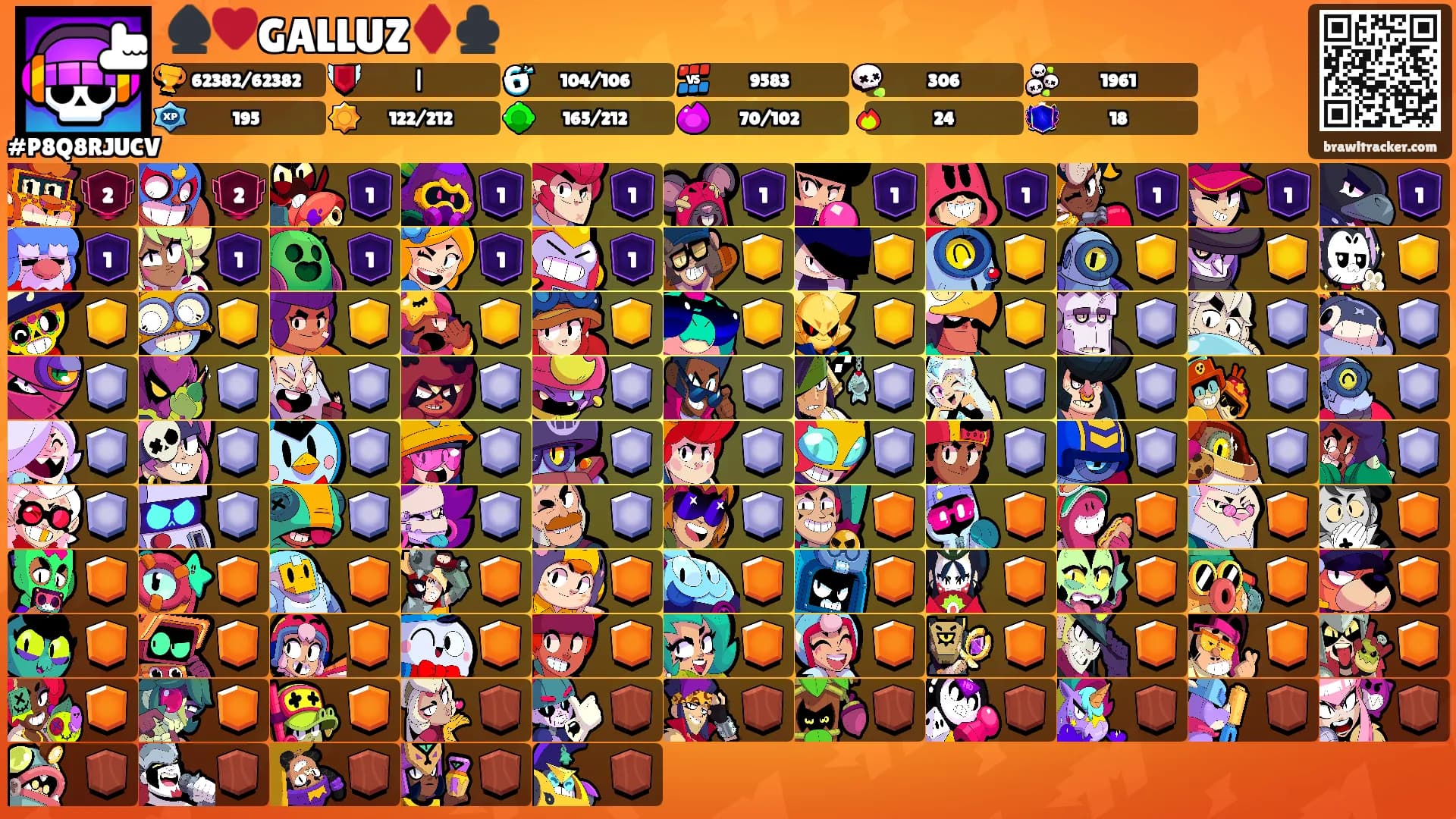 ♠️♥️GALLUZ♦️♣️'s Ranks