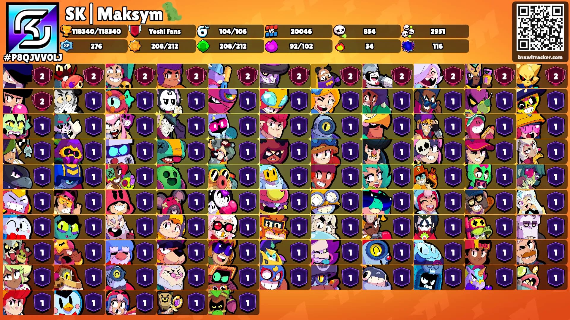 SK|Maksym🦖's Ranks