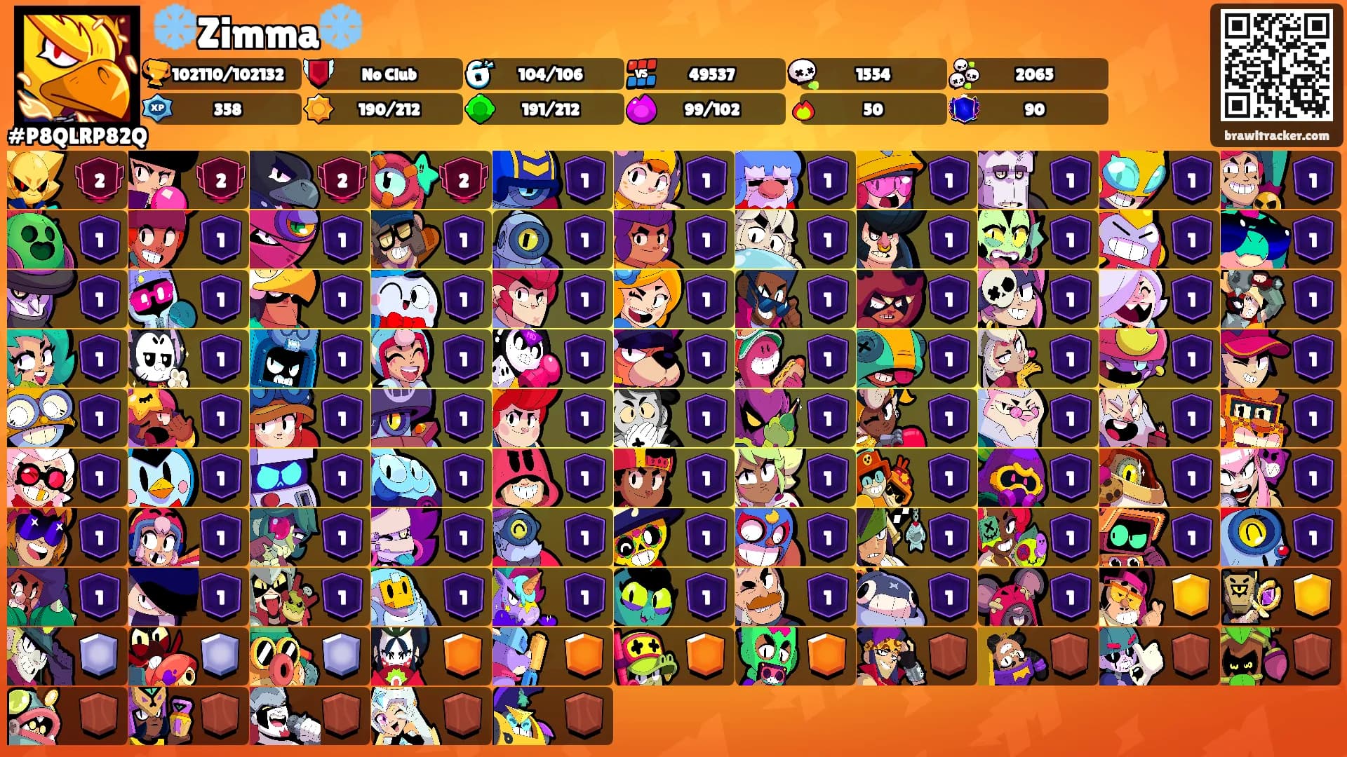 ❄️Zimma❄️'s Ranks