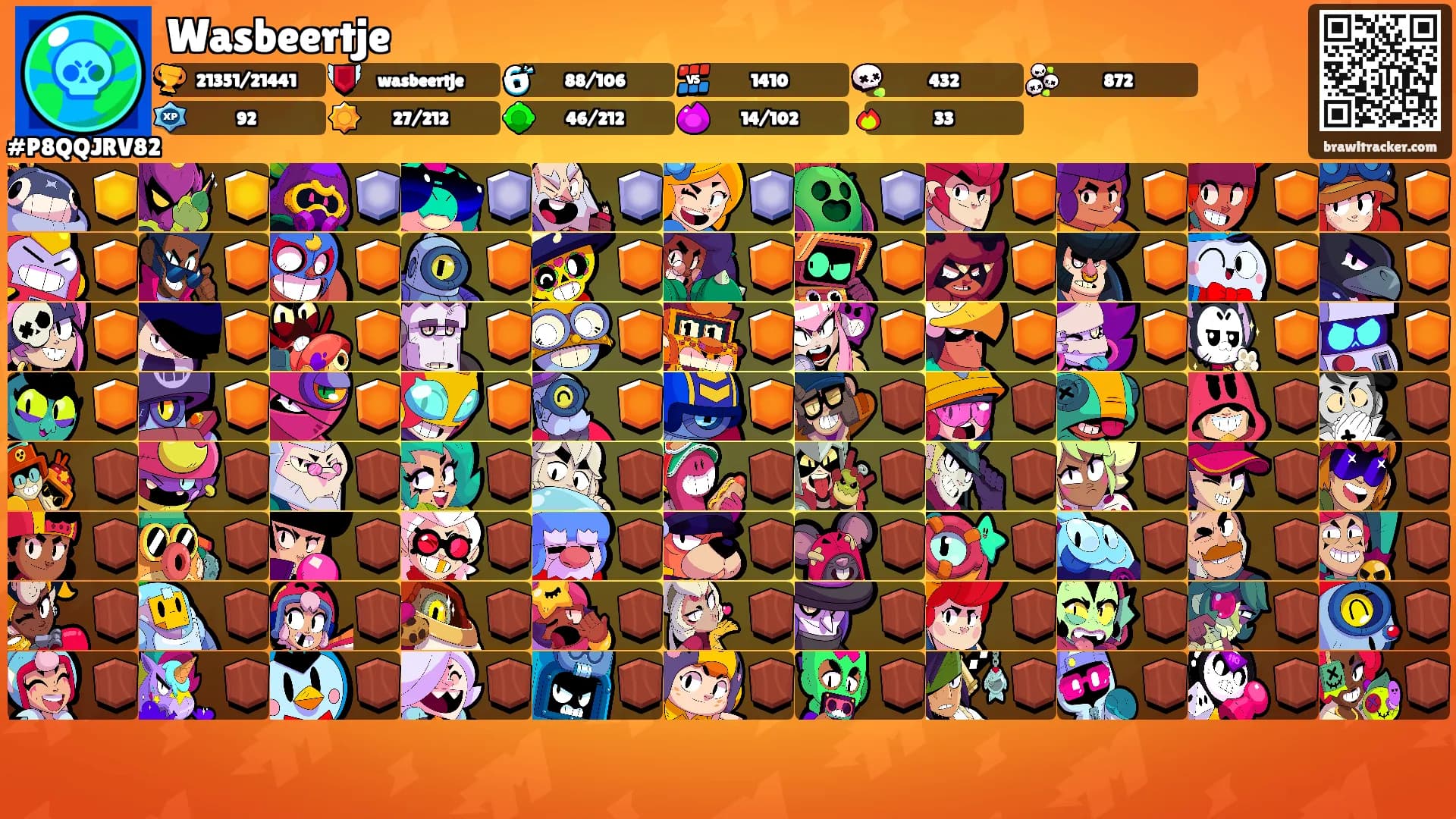 Wasbeertje's Ranks