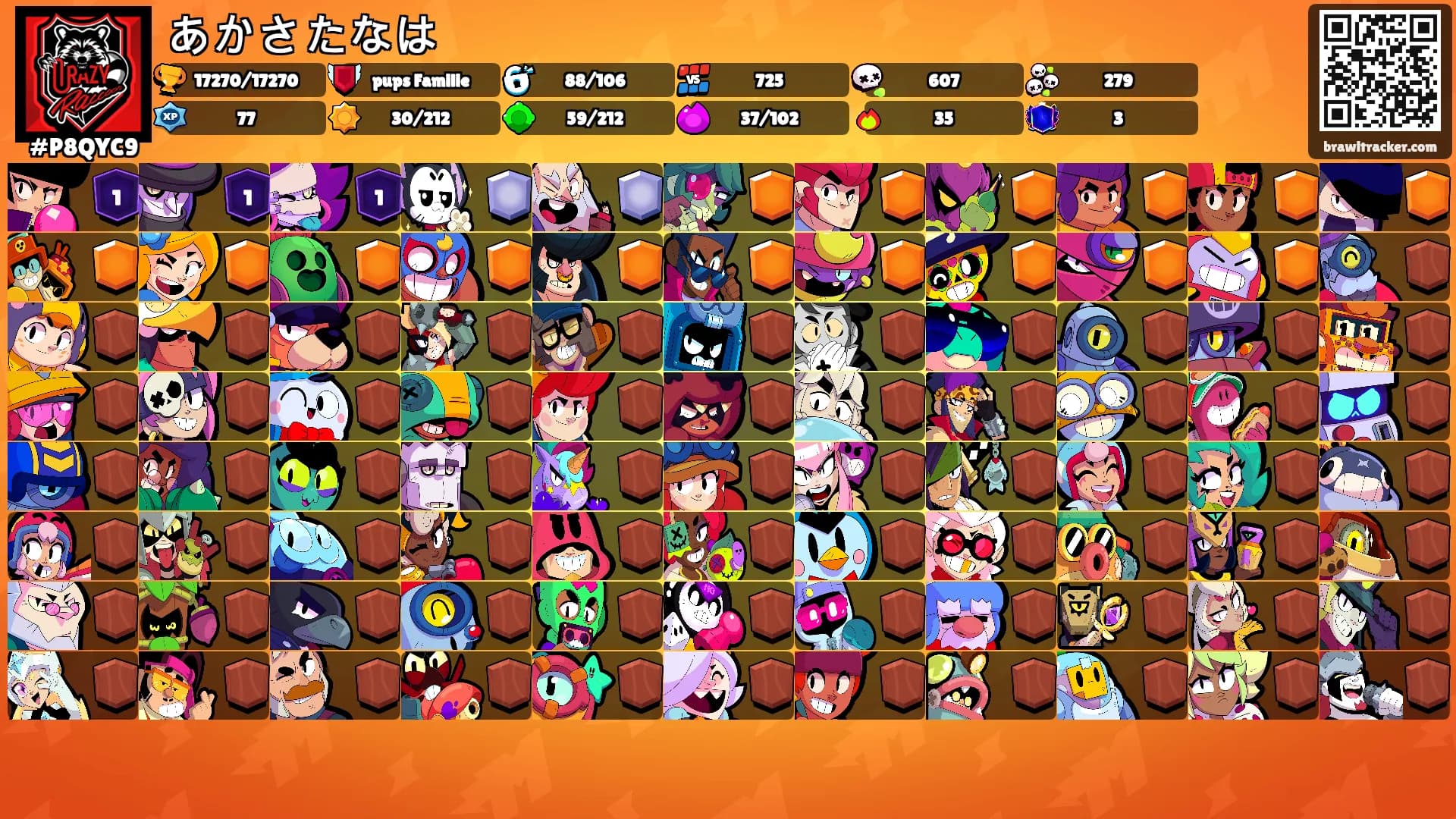 あかさたなは's Ranks