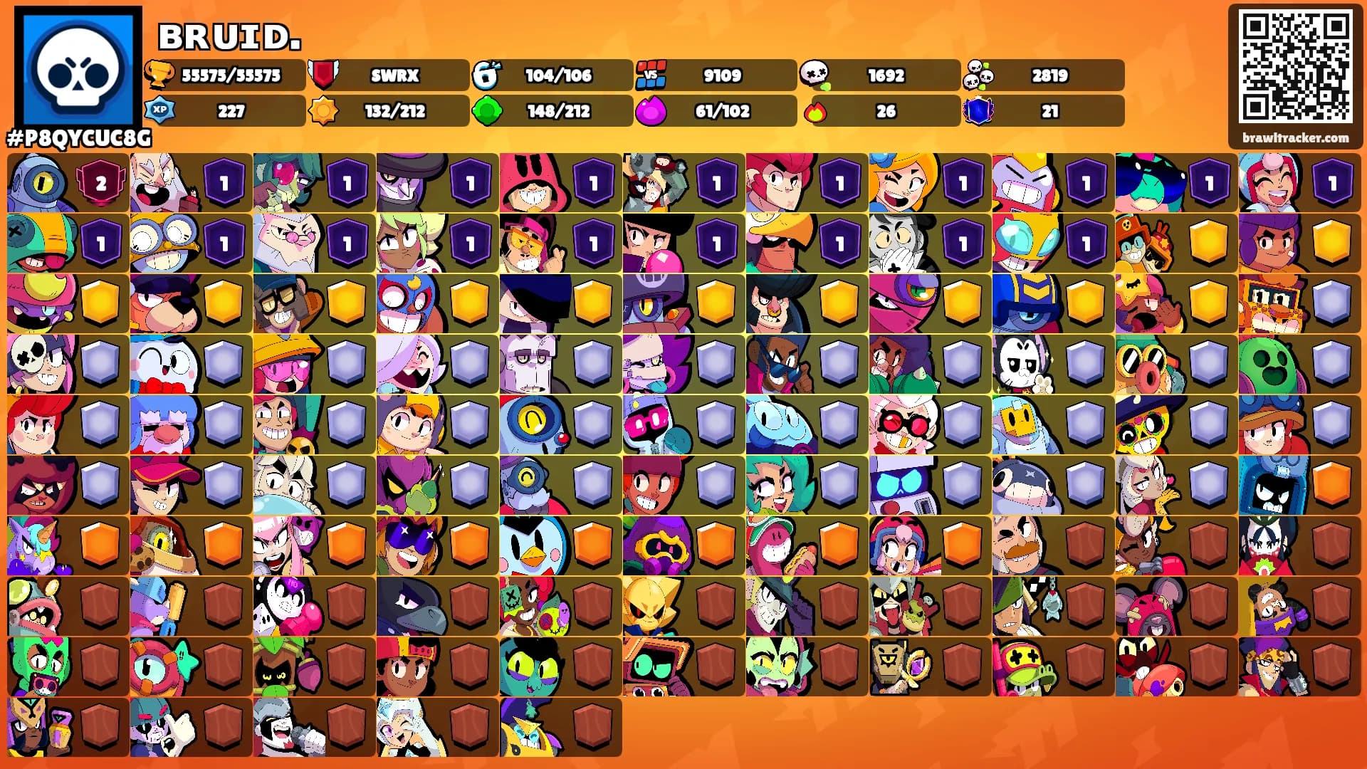 ʙʀᴜɪᴅ.'s Ranks