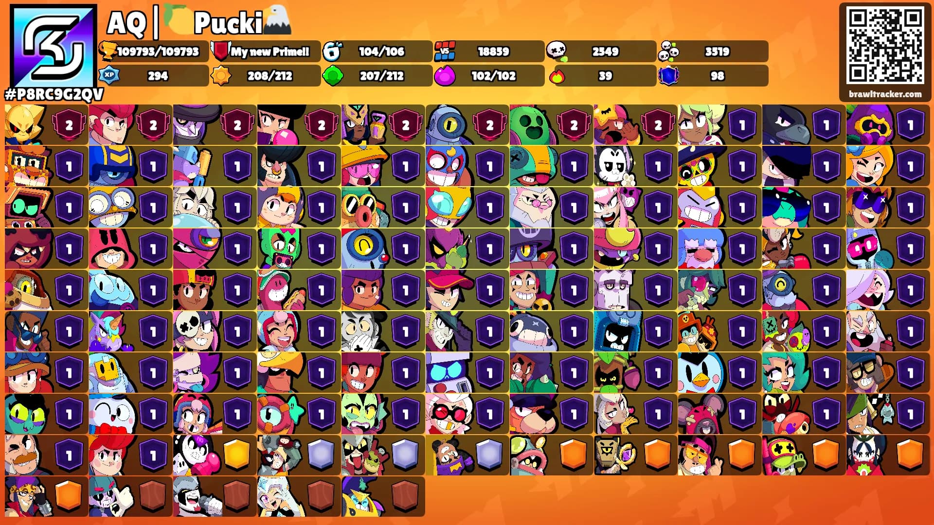 AQ|🍋Pucki🦅's Ranks