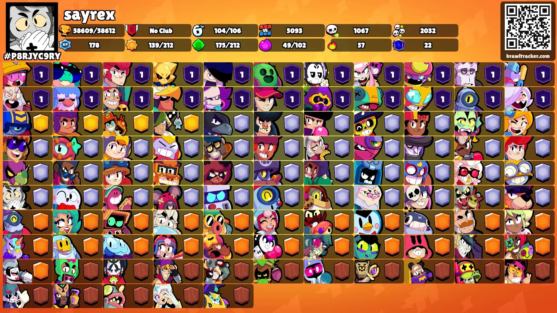 sayrex's Ranks