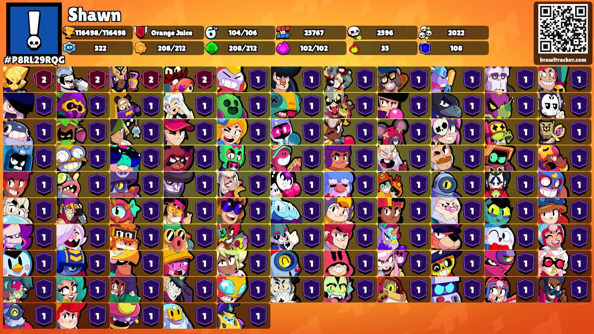 Shawn's Ranks