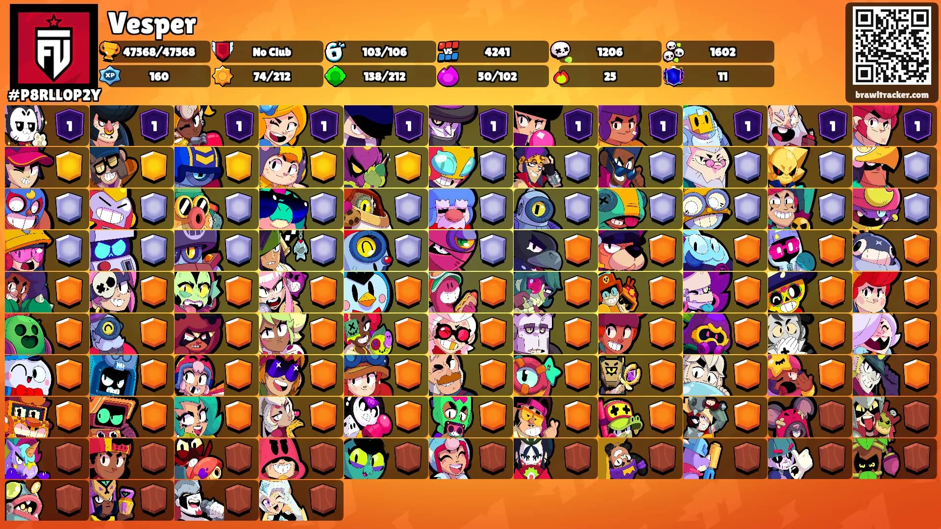 Vesper's Ranks