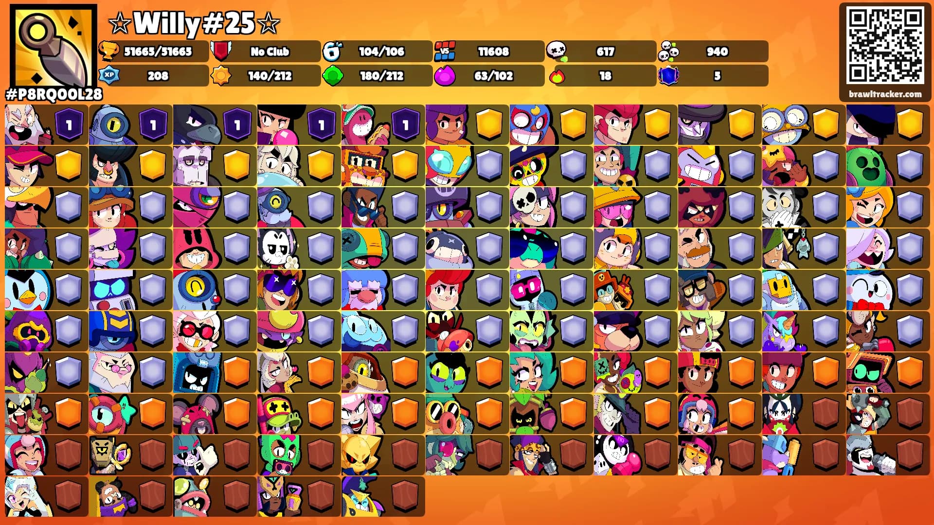 ☆Willy#25☆'s Ranks