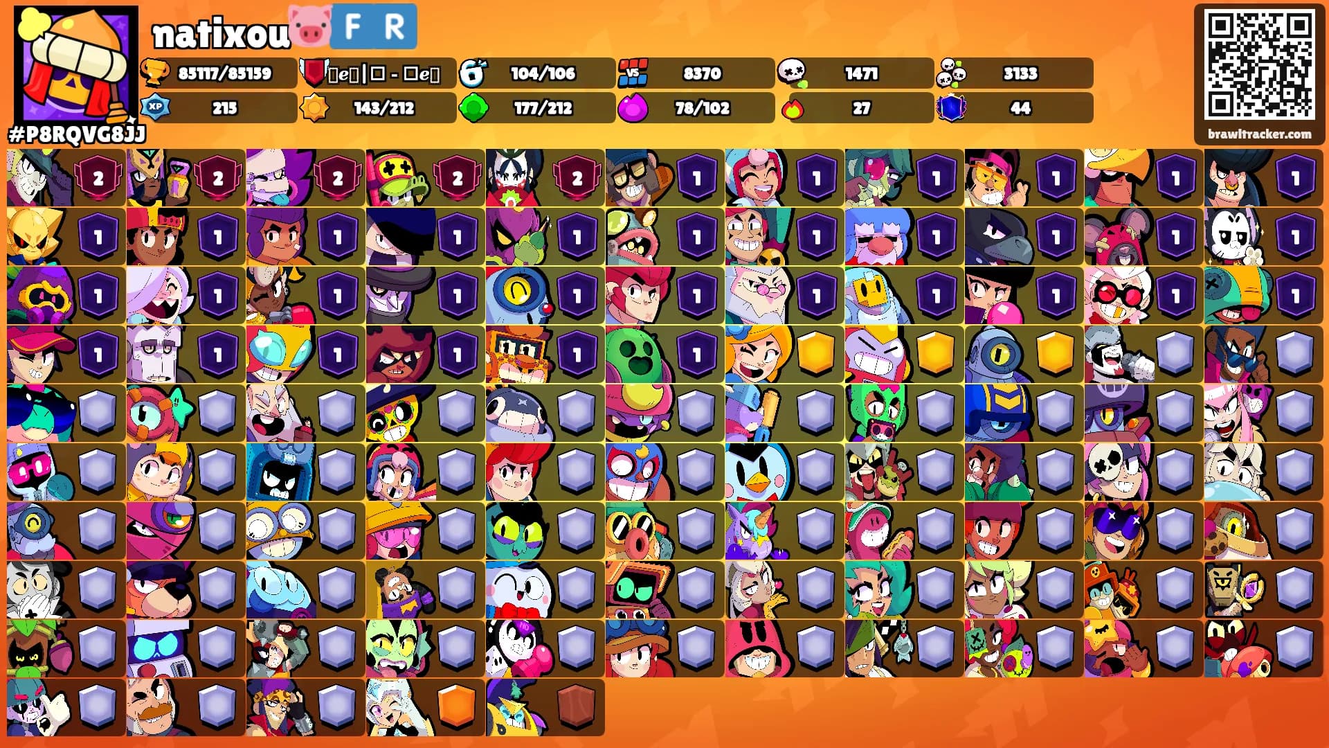 natixou🐷🇫🇷's Ranks
