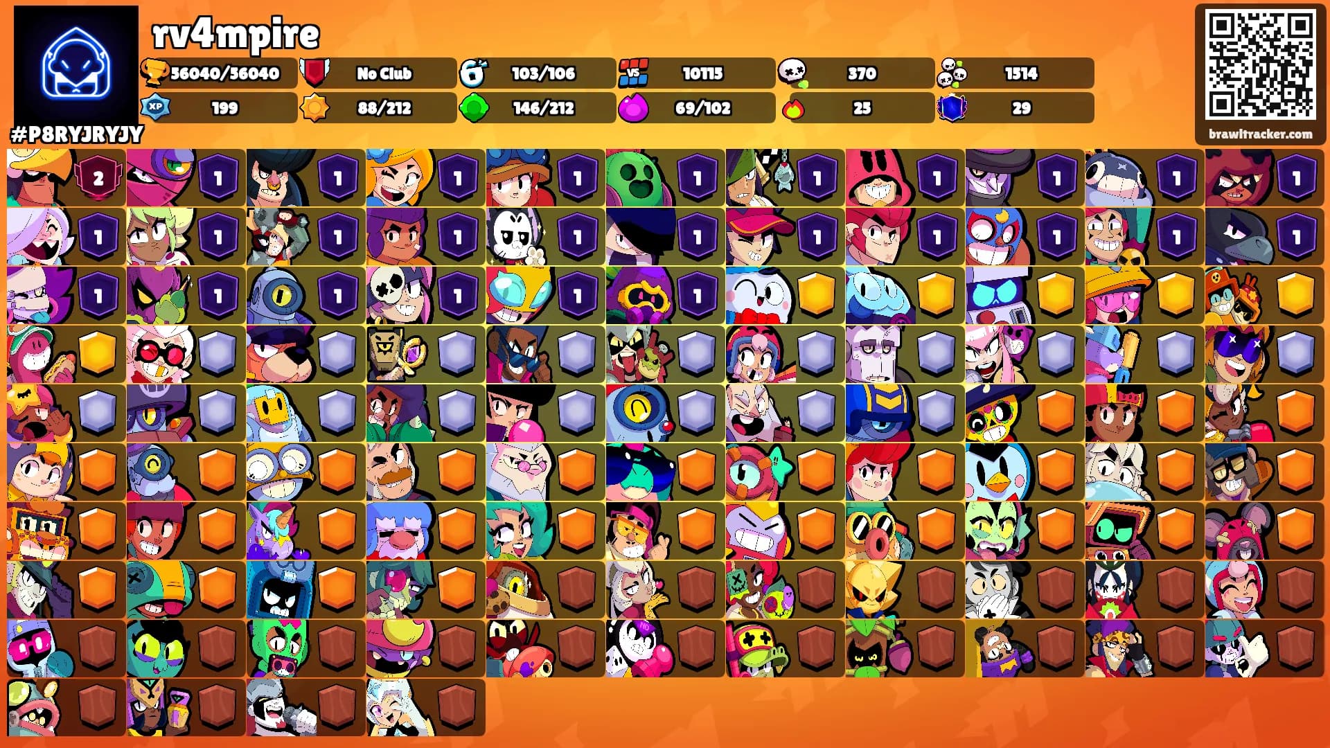 rv4mpire's Ranks