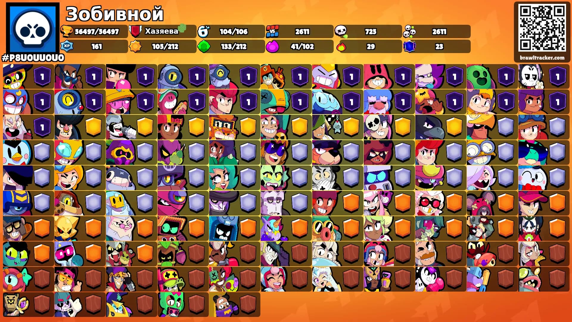 Зобивной's Ranks