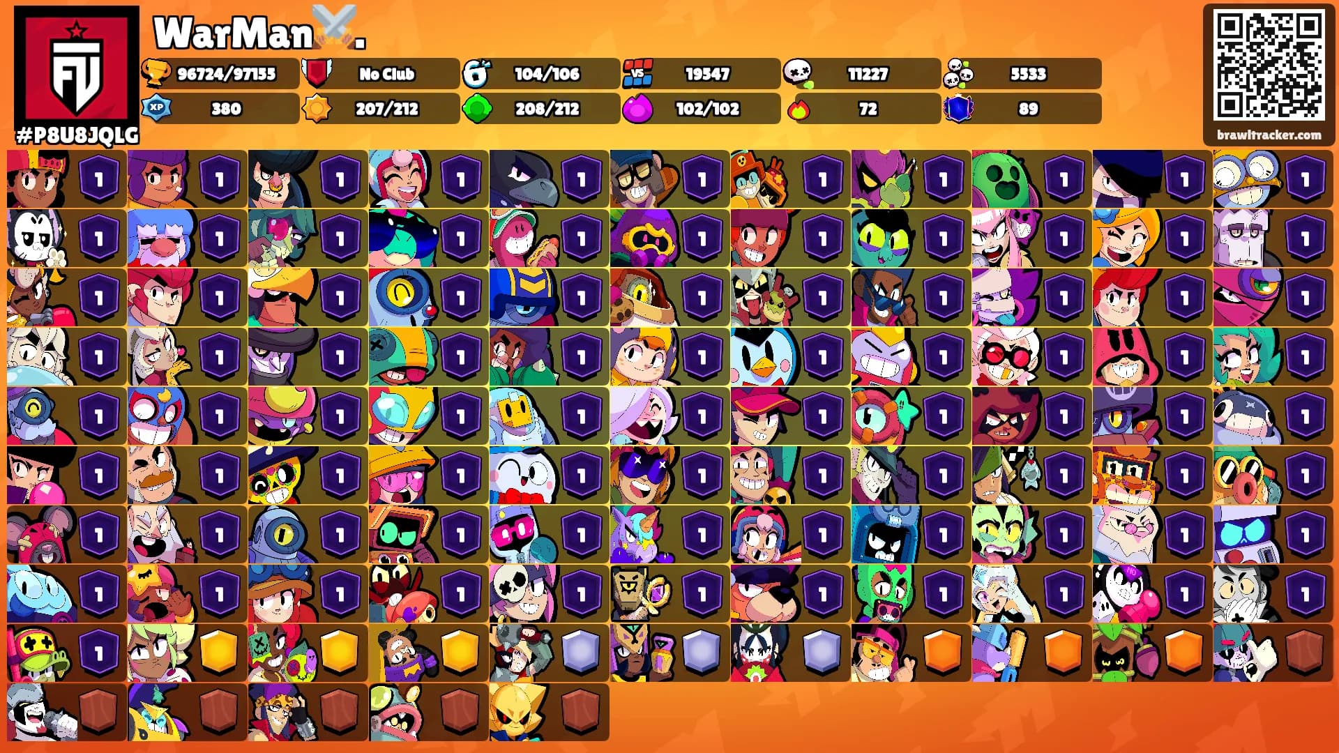 WarMan⚔️.'s Ranks